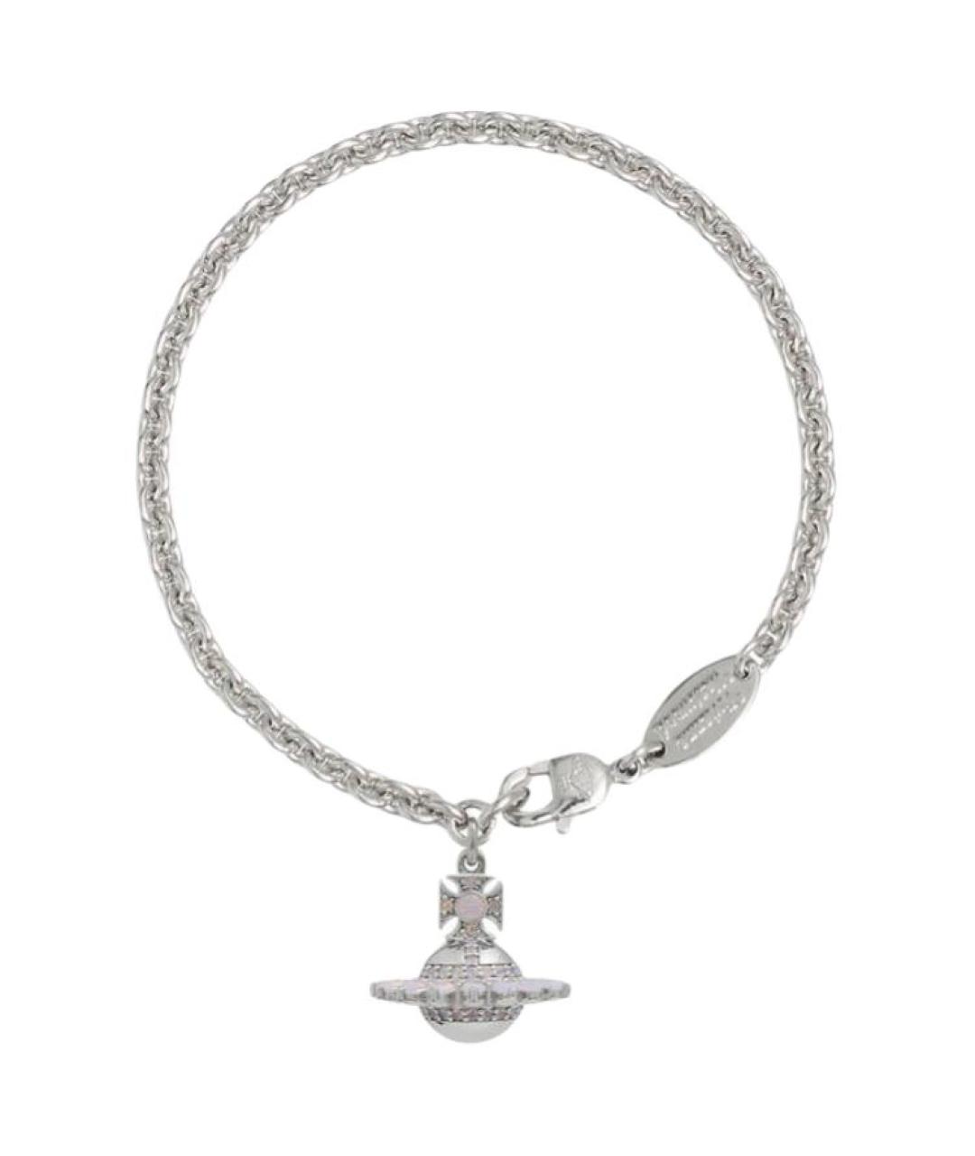 VIVIENNE WESTWOOD Серебряное металлическое колье, фото 1