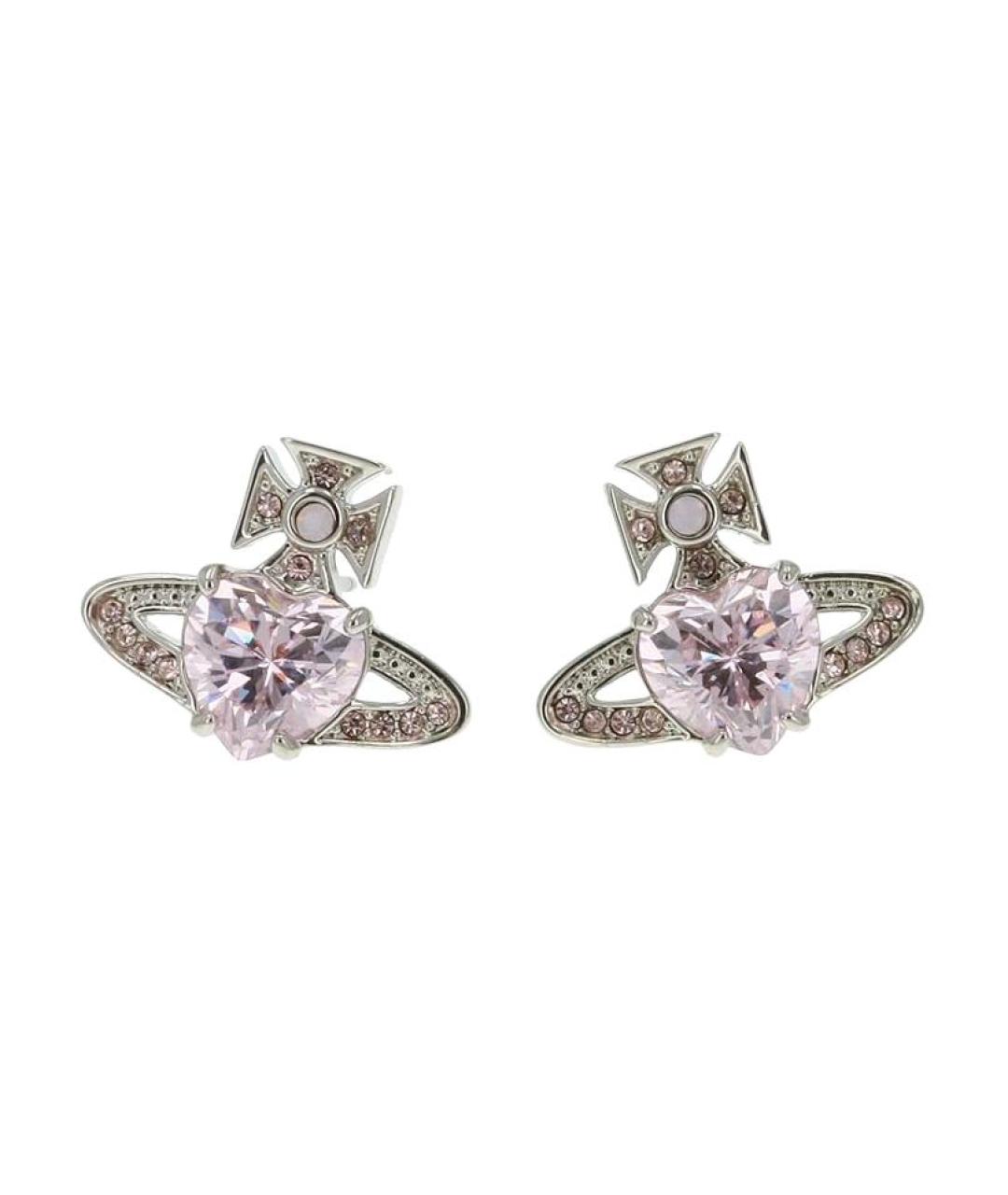 VIVIENNE WESTWOOD Серебряные металлические серьги, фото 1