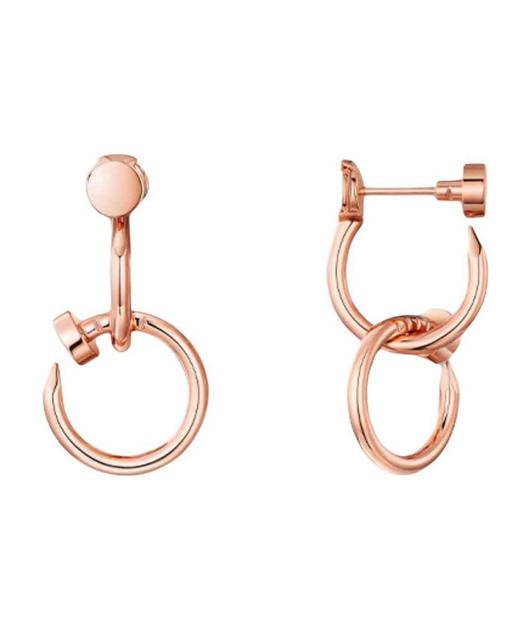 CARTIER Серьги из розового золота, фото 2