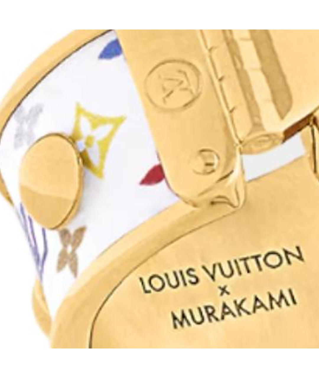 LOUIS VUITTON Золотое металлическое кольцо, фото 3