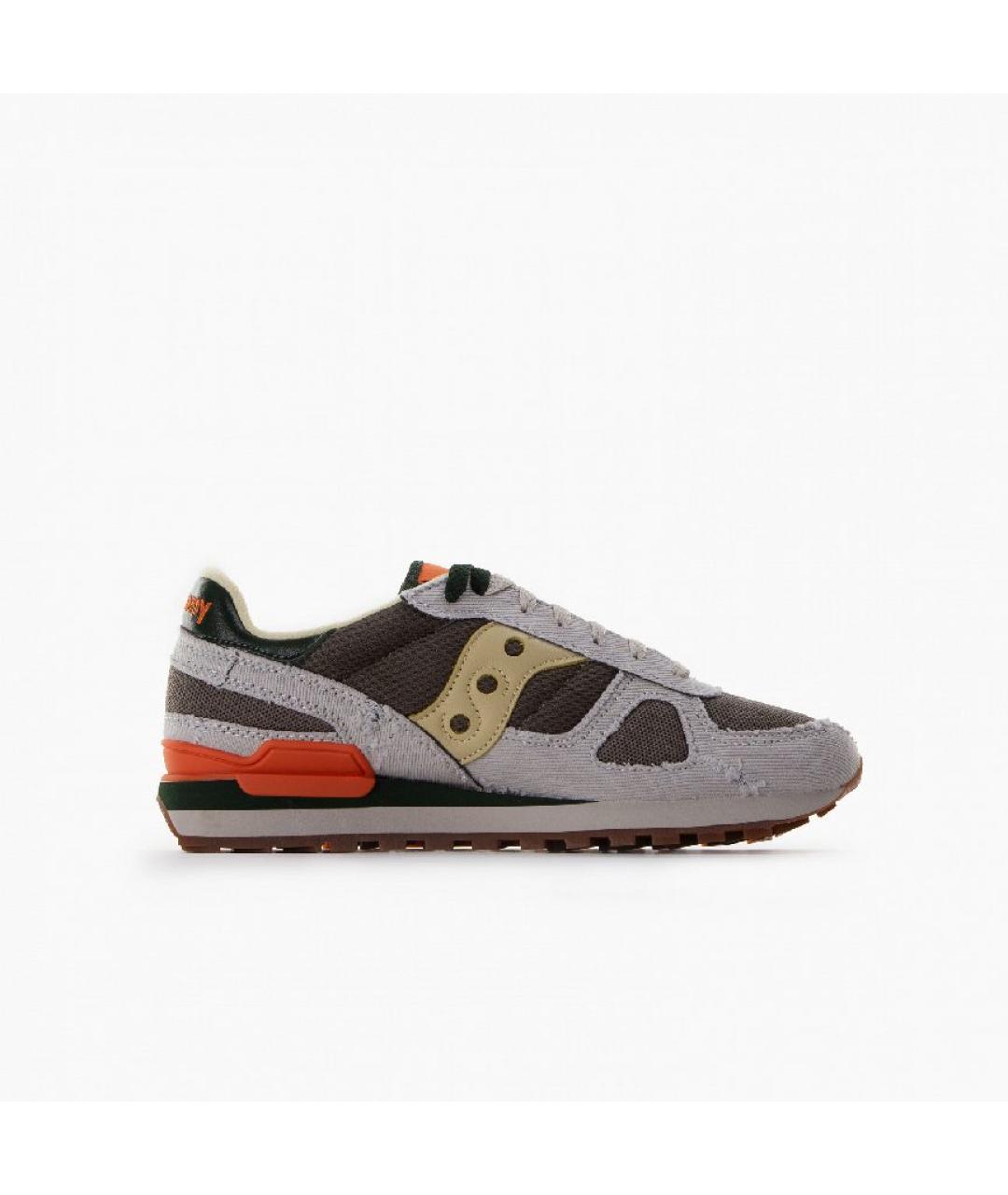 SAUCONY Серые текстильные низкие кроссовки / кеды, фото 10