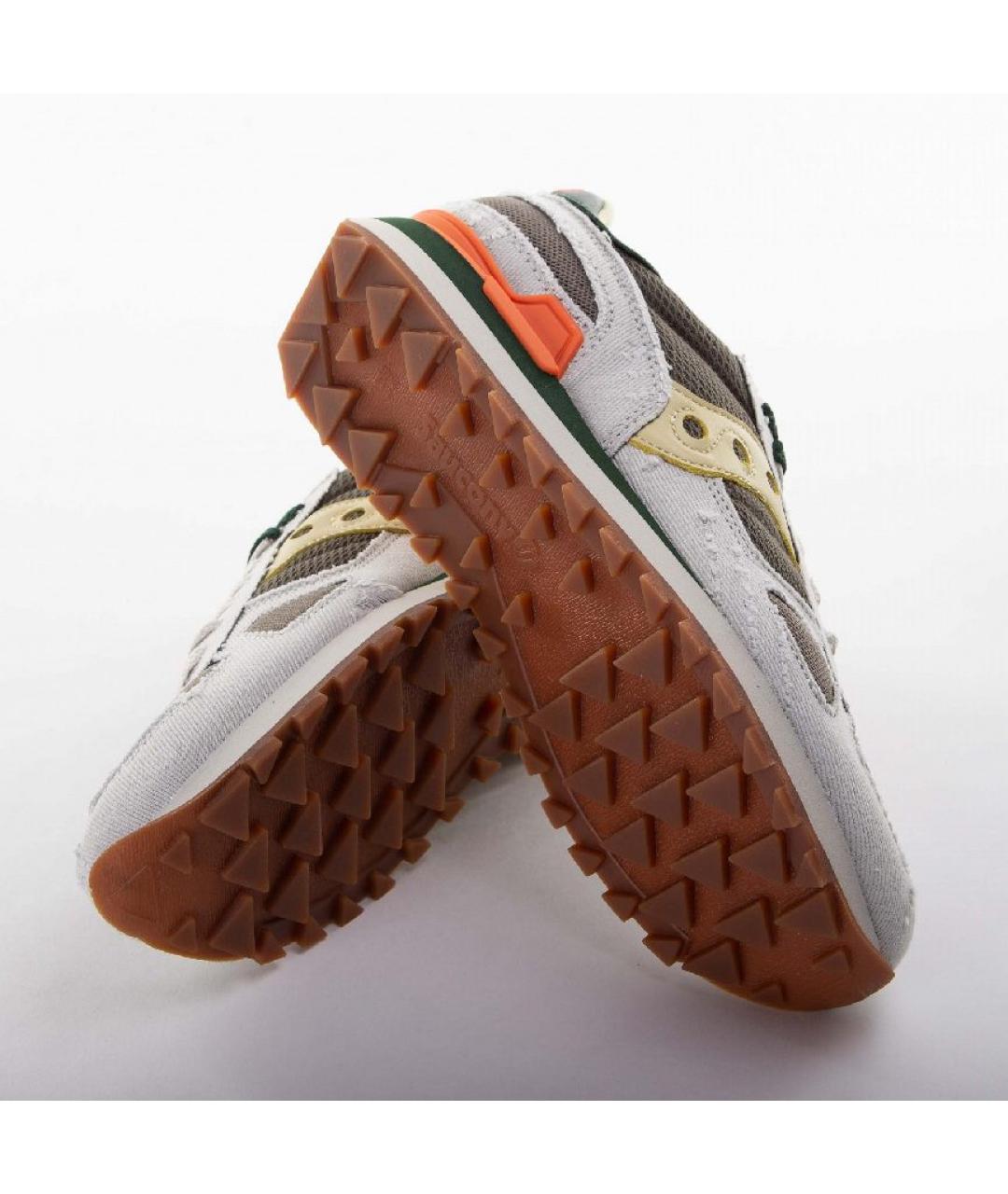 SAUCONY Серые текстильные низкие кроссовки / кеды, фото 9
