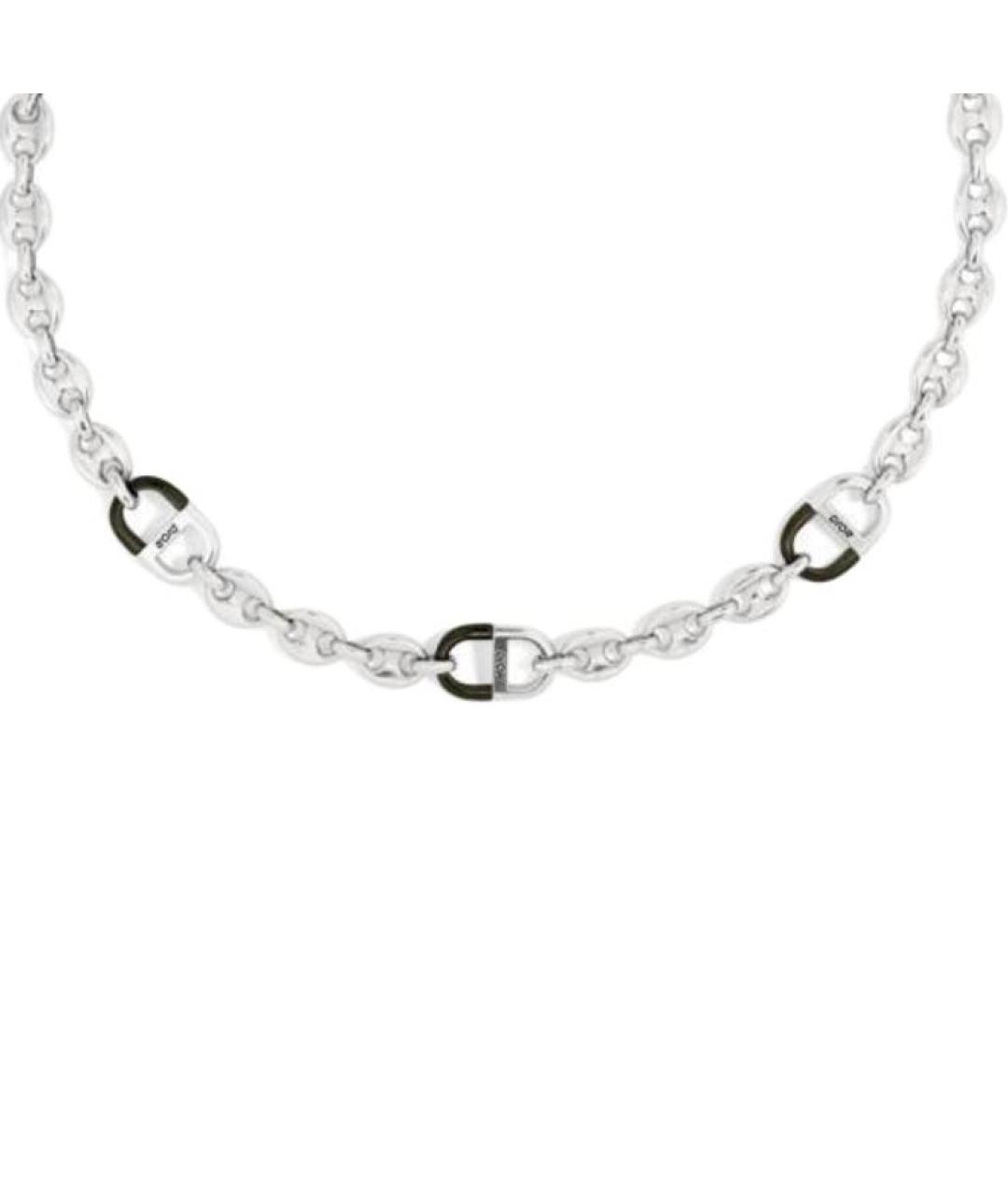 CHRISTIAN DIOR Серебряное колье, фото 1