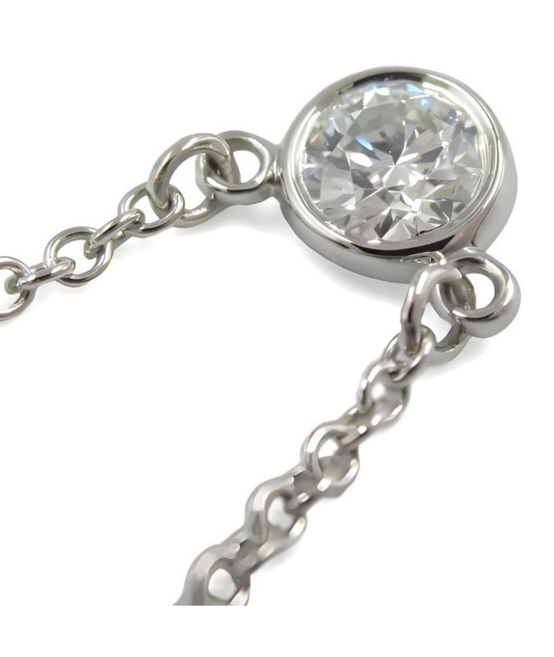 TIFFANY&CO Серебряная цепочка из белого золота, фото 3