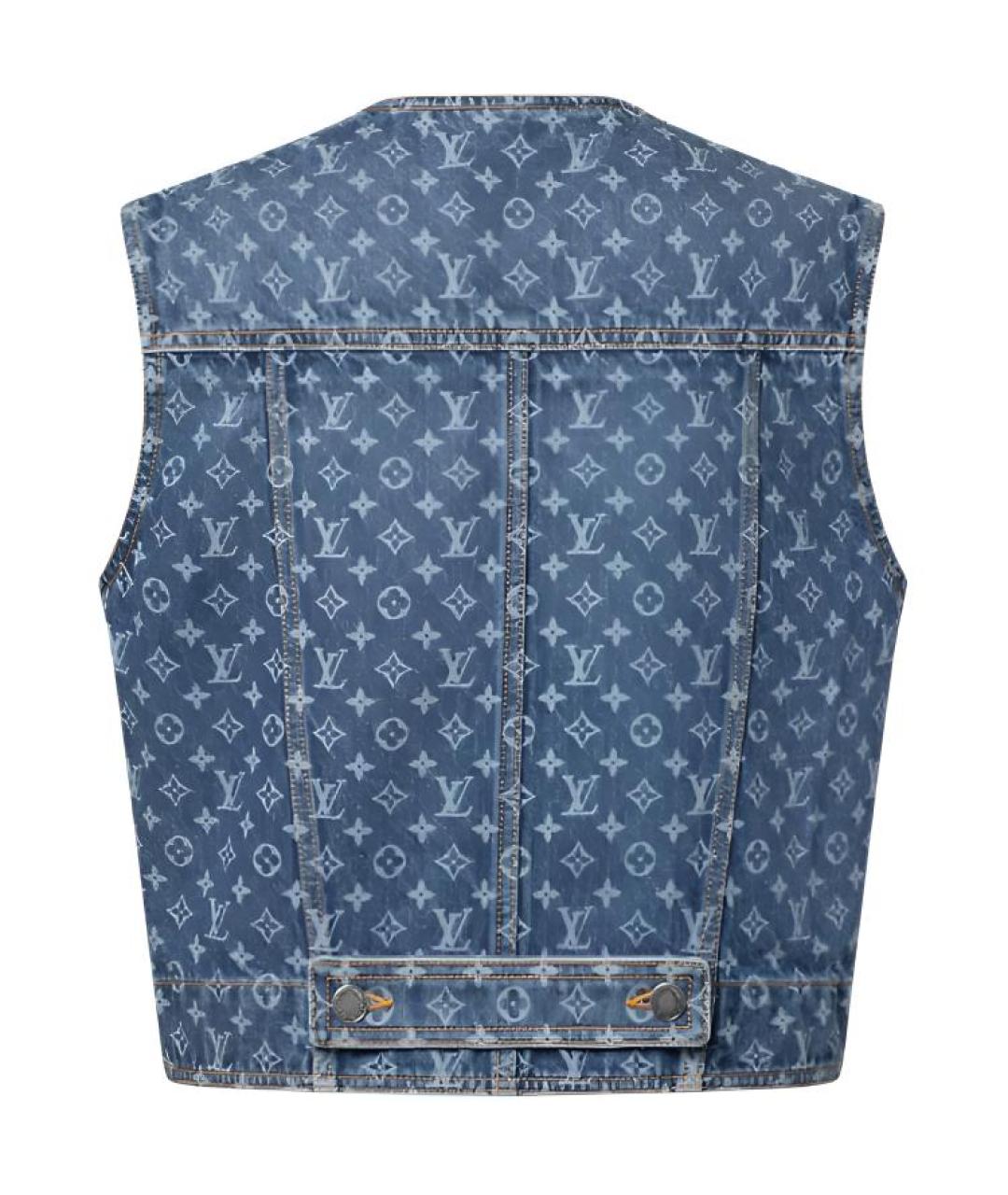 LOUIS VUITTON Синий жилет, фото 2