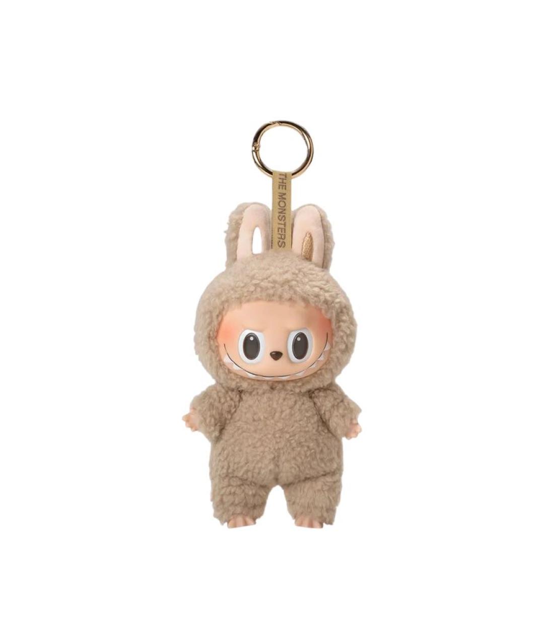 Labubu Бежевый брелок, фото 1