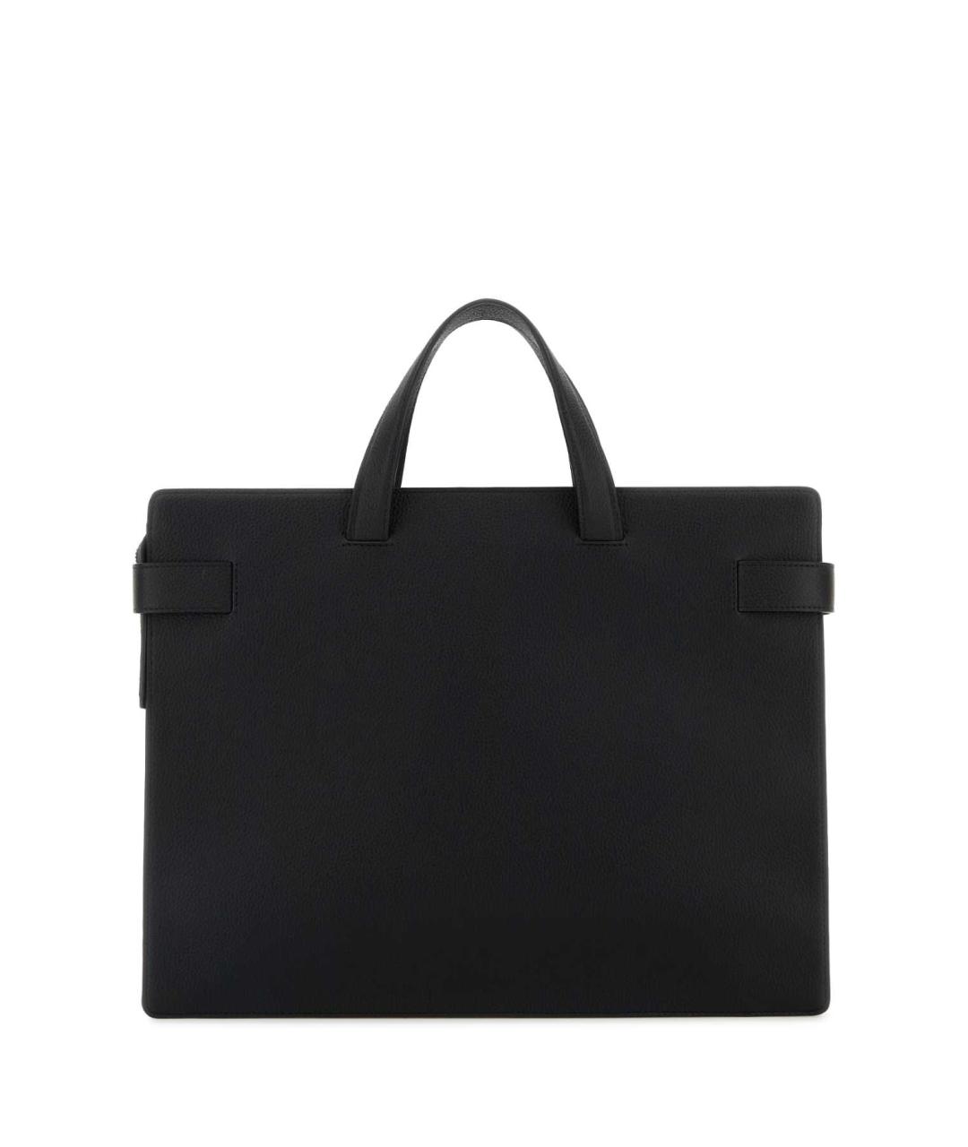 FERRAGAMO Черная сумка на плечо, фото 3