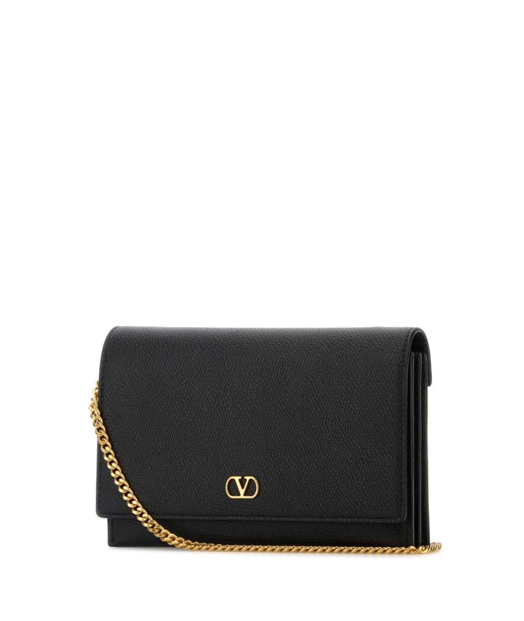 VALENTINO Черная сумка через плечо, фото 2