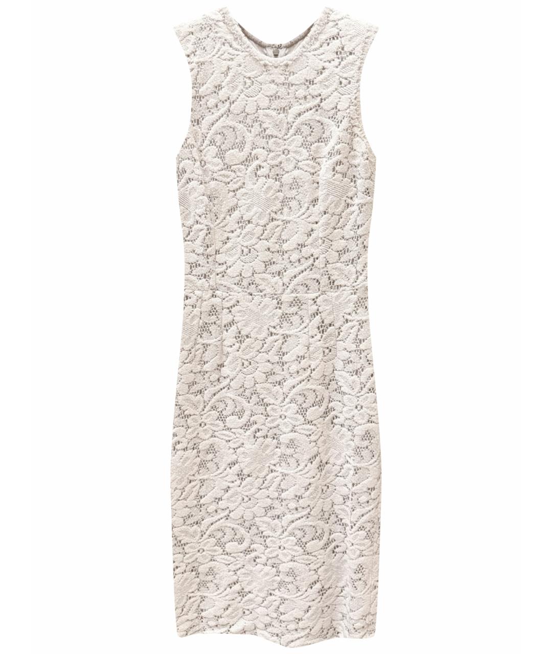 DOLCE&GABBANA Бежевое шерстяное вечернее платье, фото 1