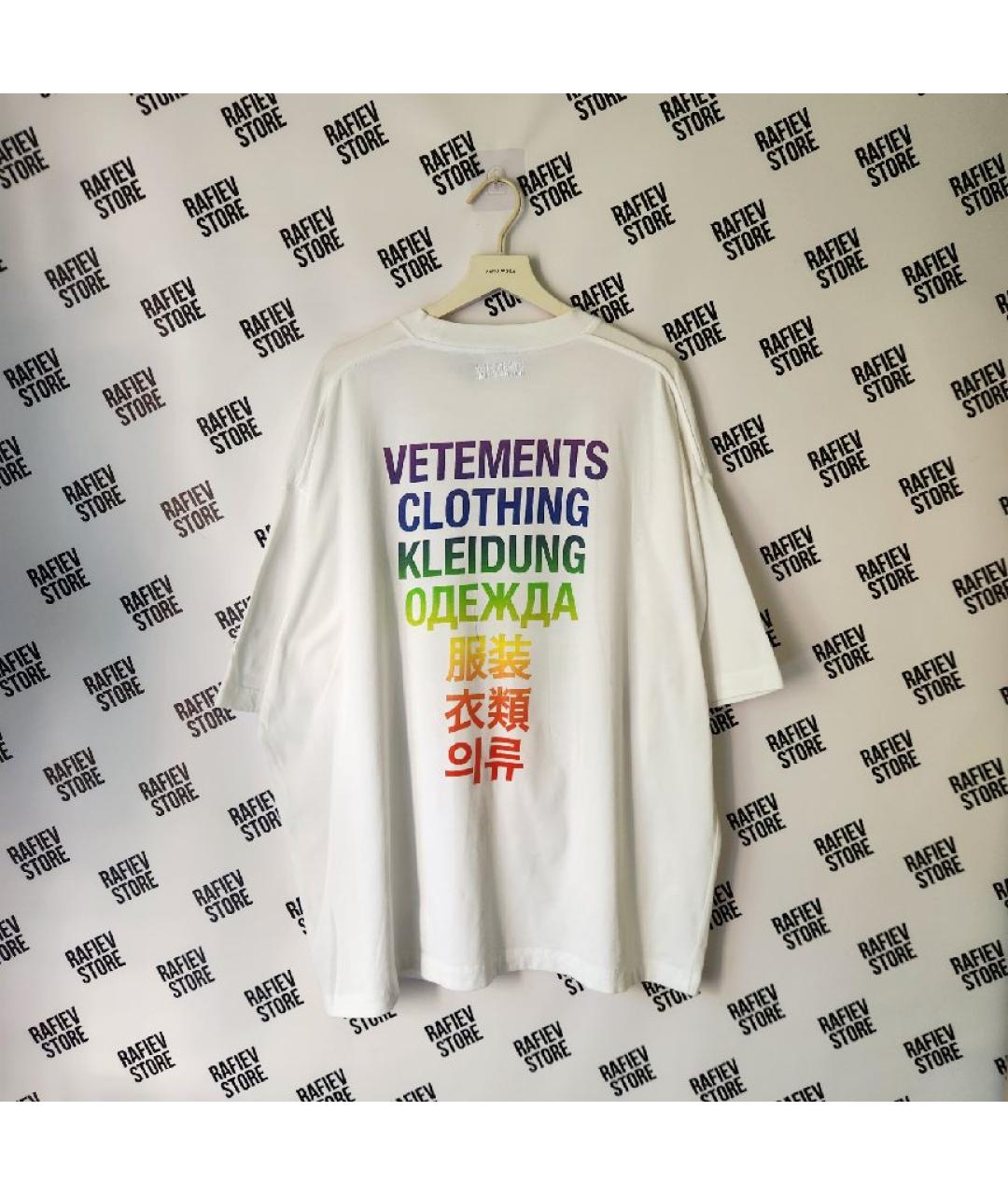 VETEMENTS Мульти хлопковая майка, фото 2