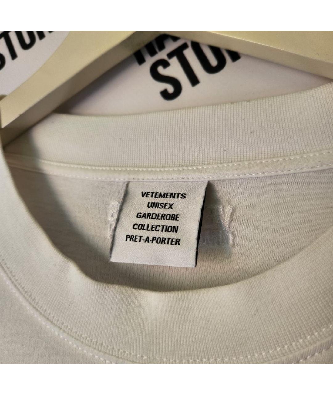 VETEMENTS Мульти хлопковая майка, фото 4