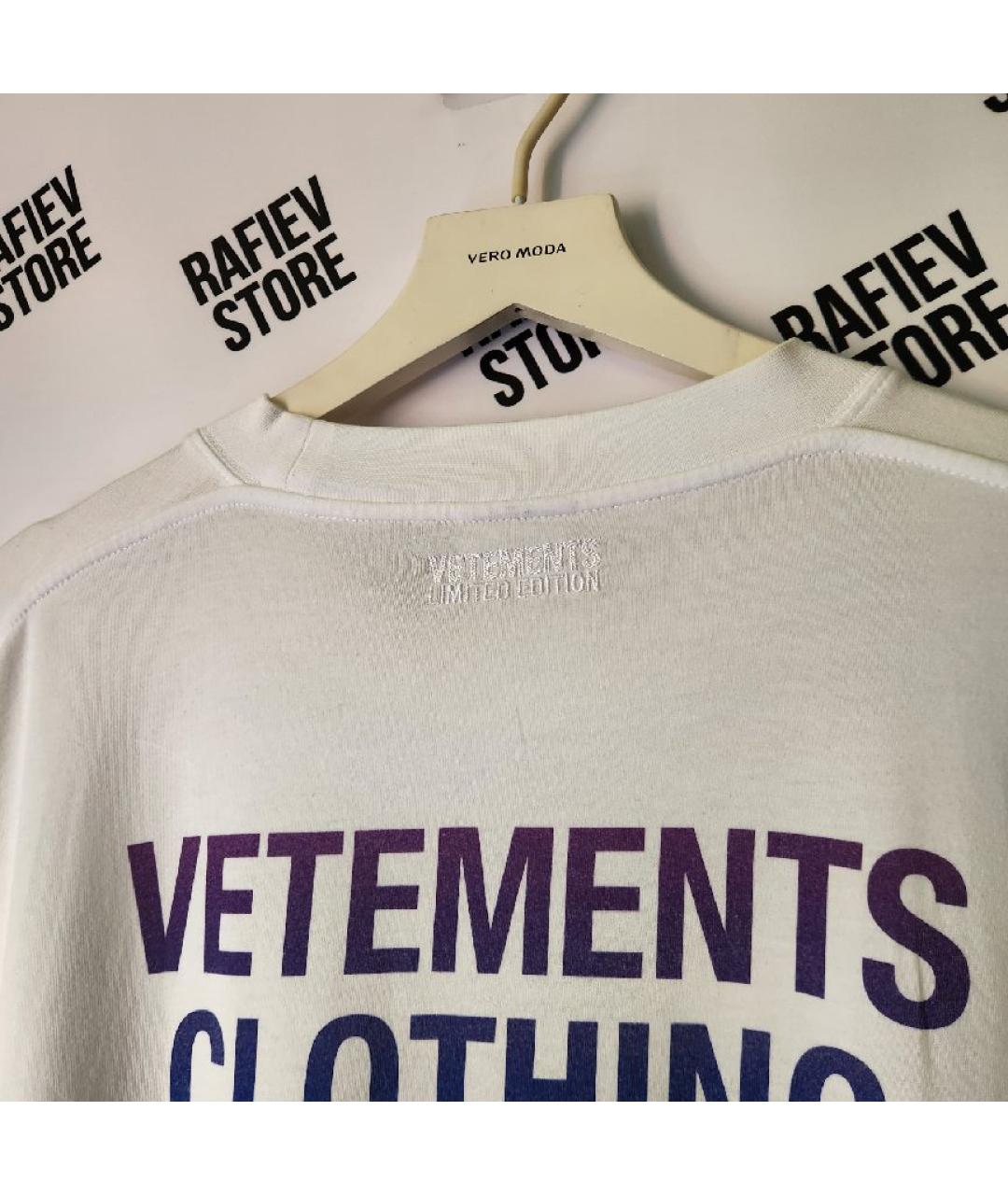 VETEMENTS Мульти хлопковая майка, фото 3