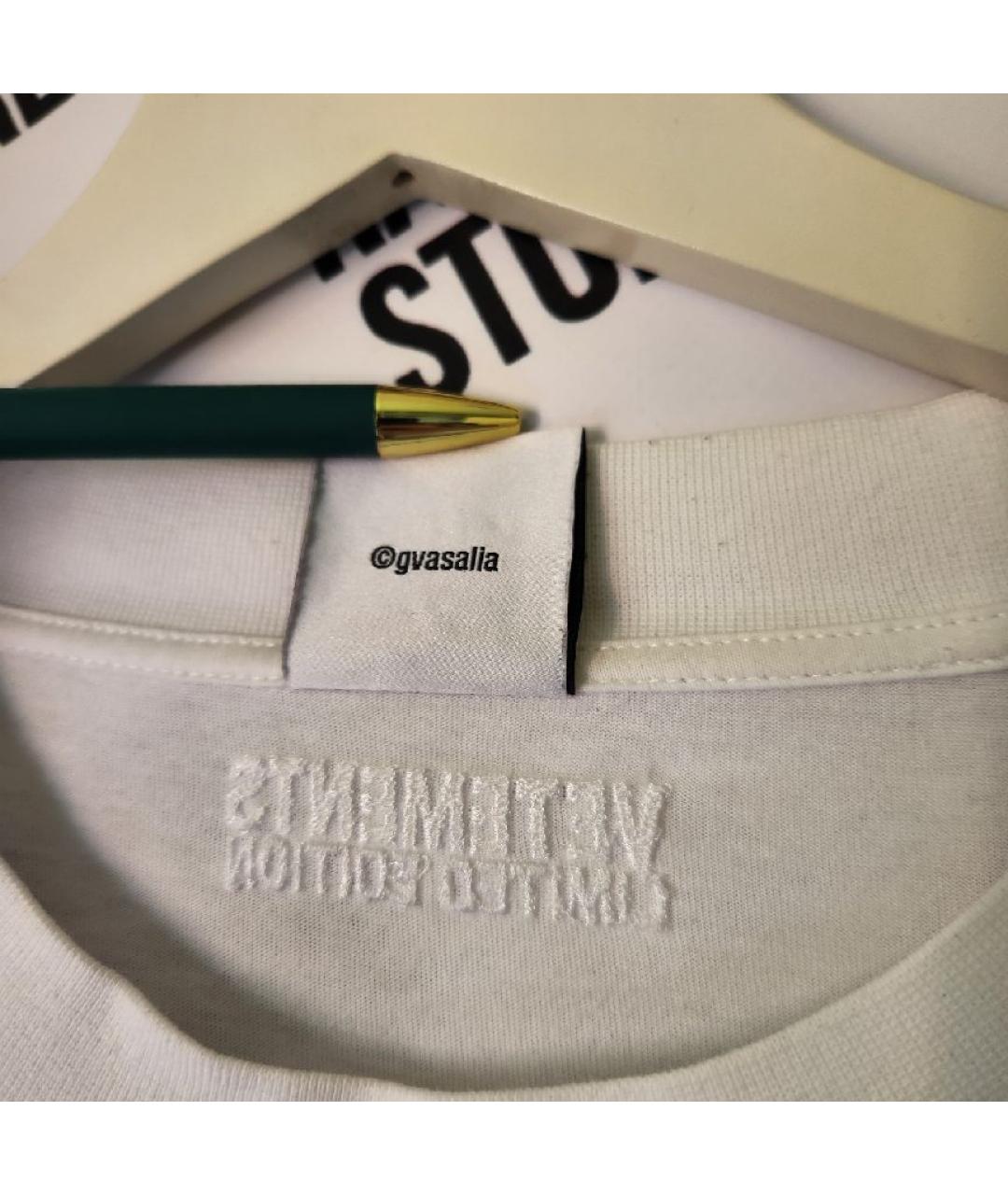 VETEMENTS Мульти хлопковая майка, фото 5