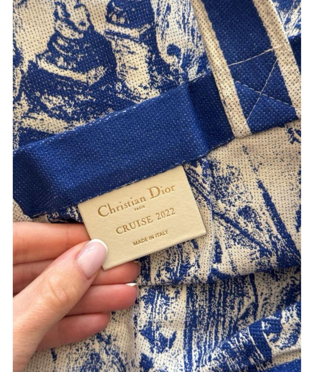 CHRISTIAN DIOR Мульти тканевая сумка с короткими ручками, фото 6
