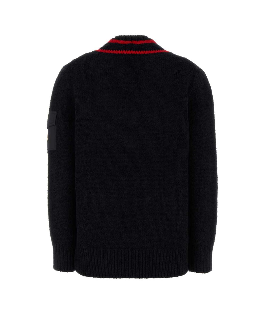 MONCLER Черный джемпер / свитер, фото 2