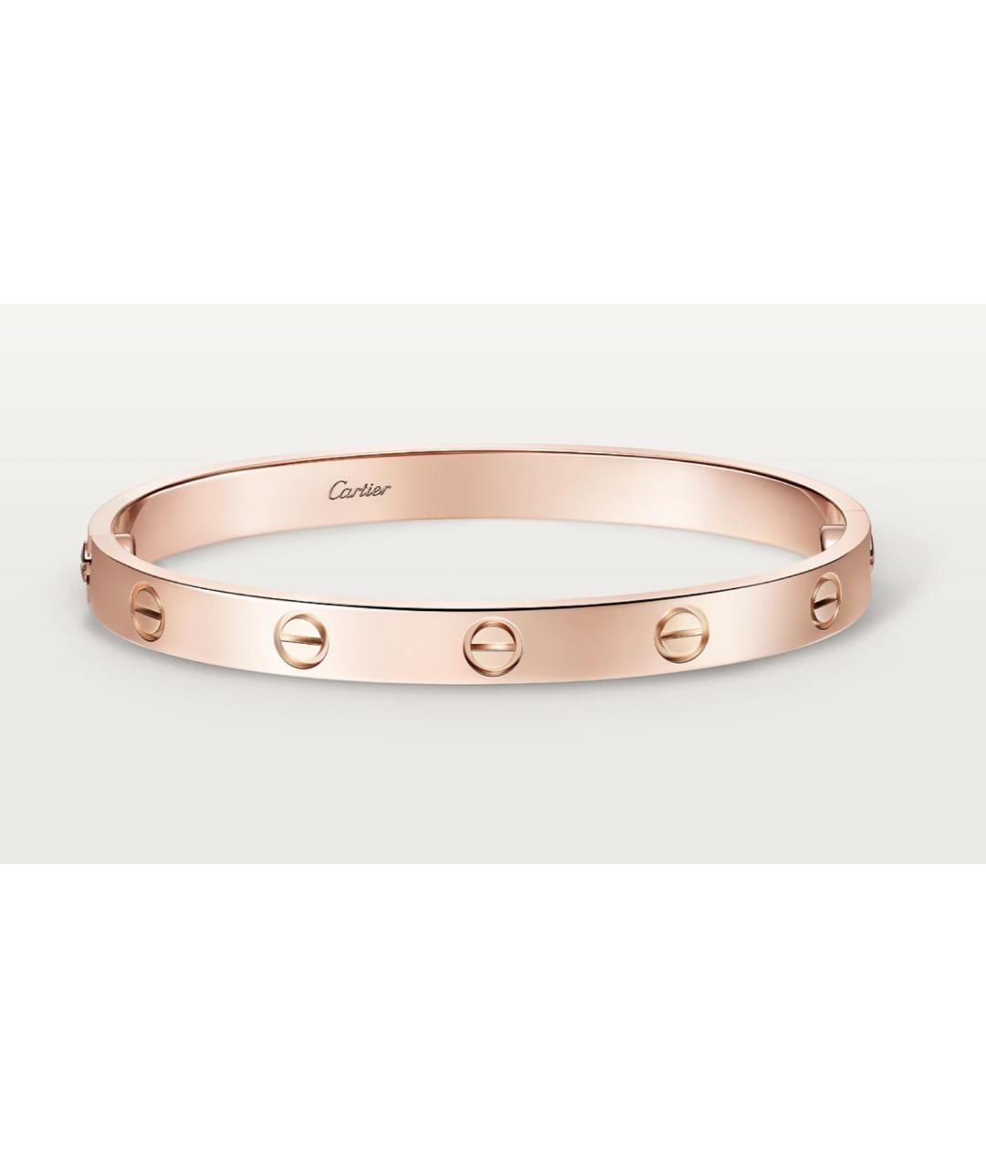 CARTIER Золотой браслет из розового золота, фото 5