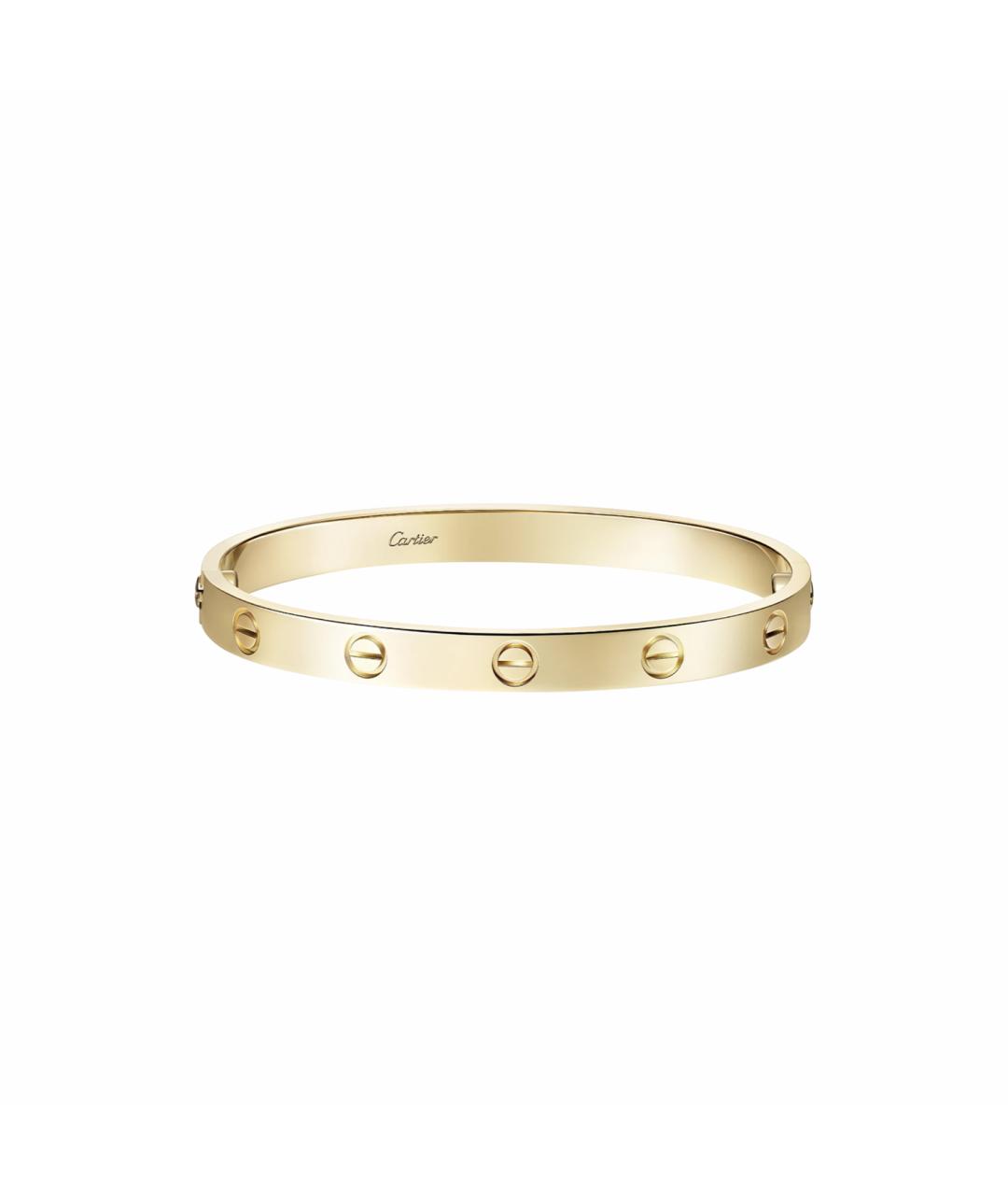 CARTIER Золотой браслет из желтого золота, фото 1