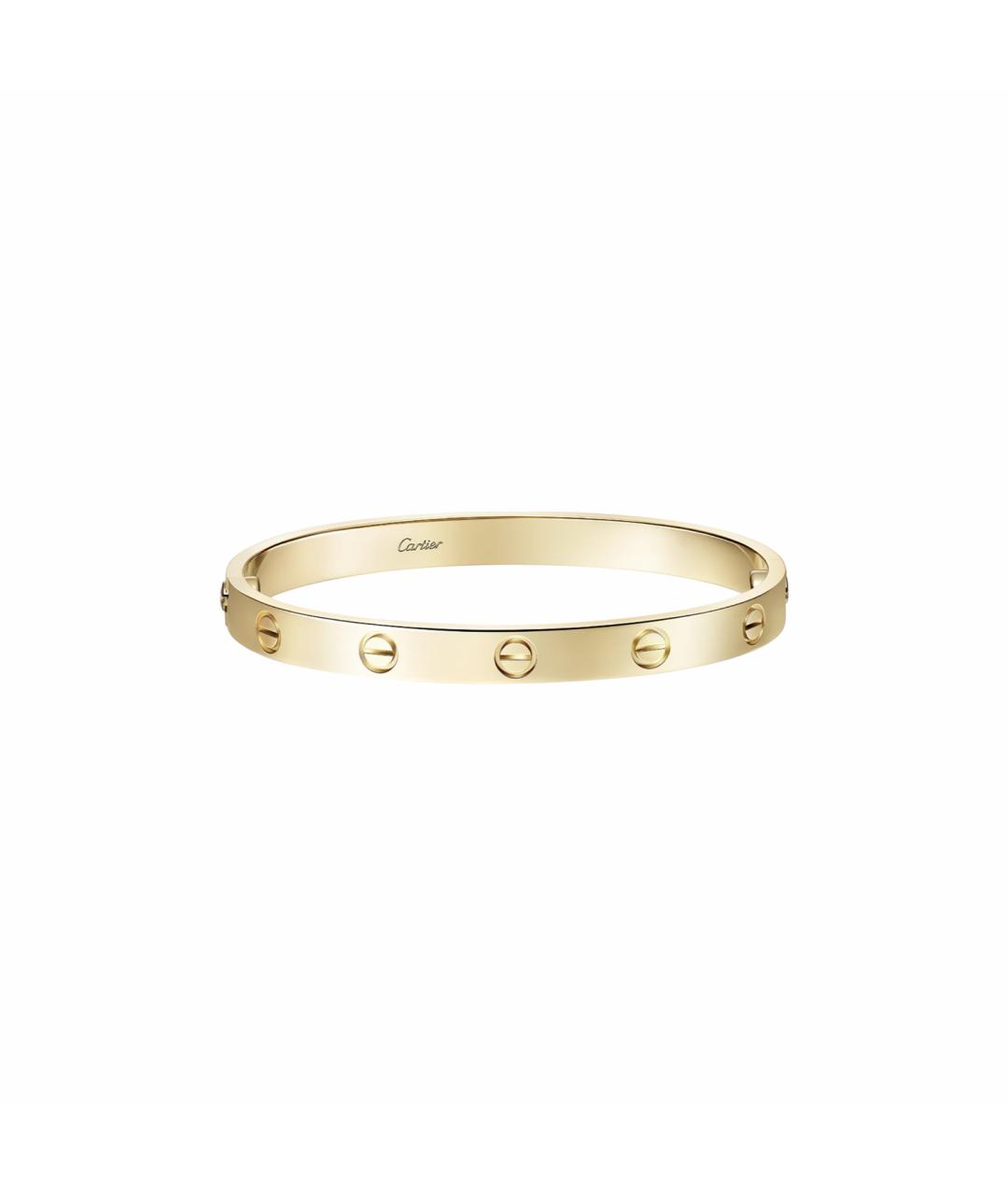 CARTIER Золотой браслет из желтого золота, фото 7