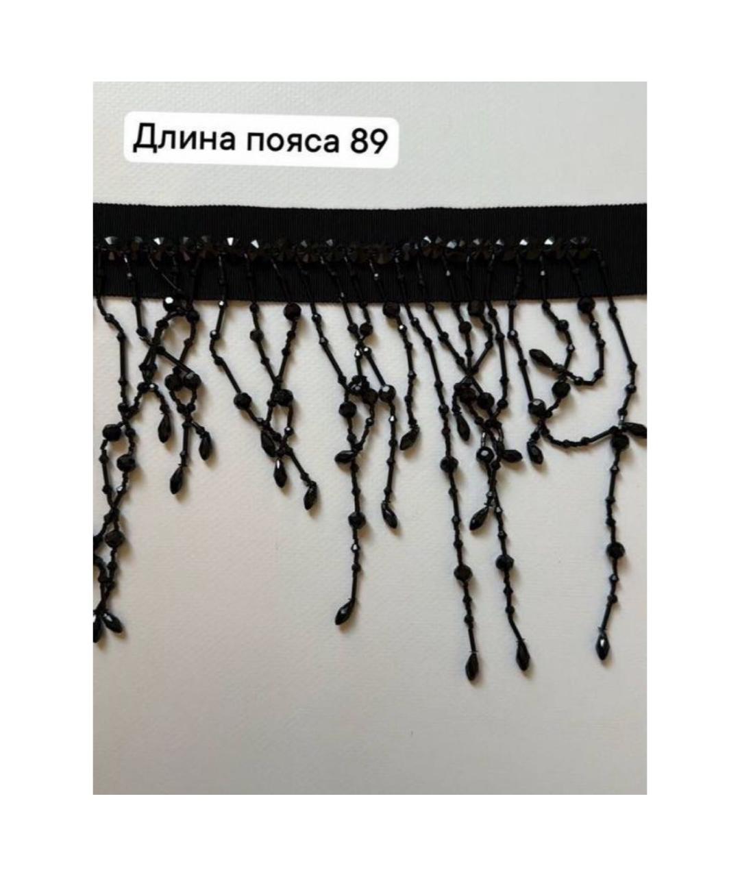 MAX MARA STUDIO Черный ремень, фото 7
