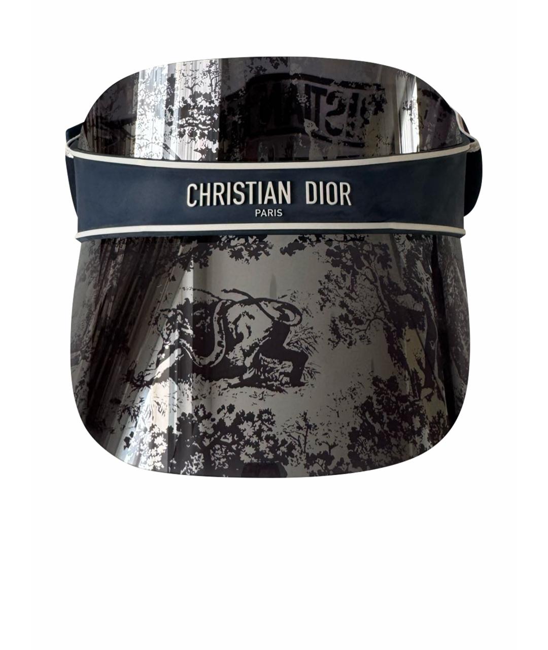 CHRISTIAN DIOR Темно-синяя кепка, фото 1