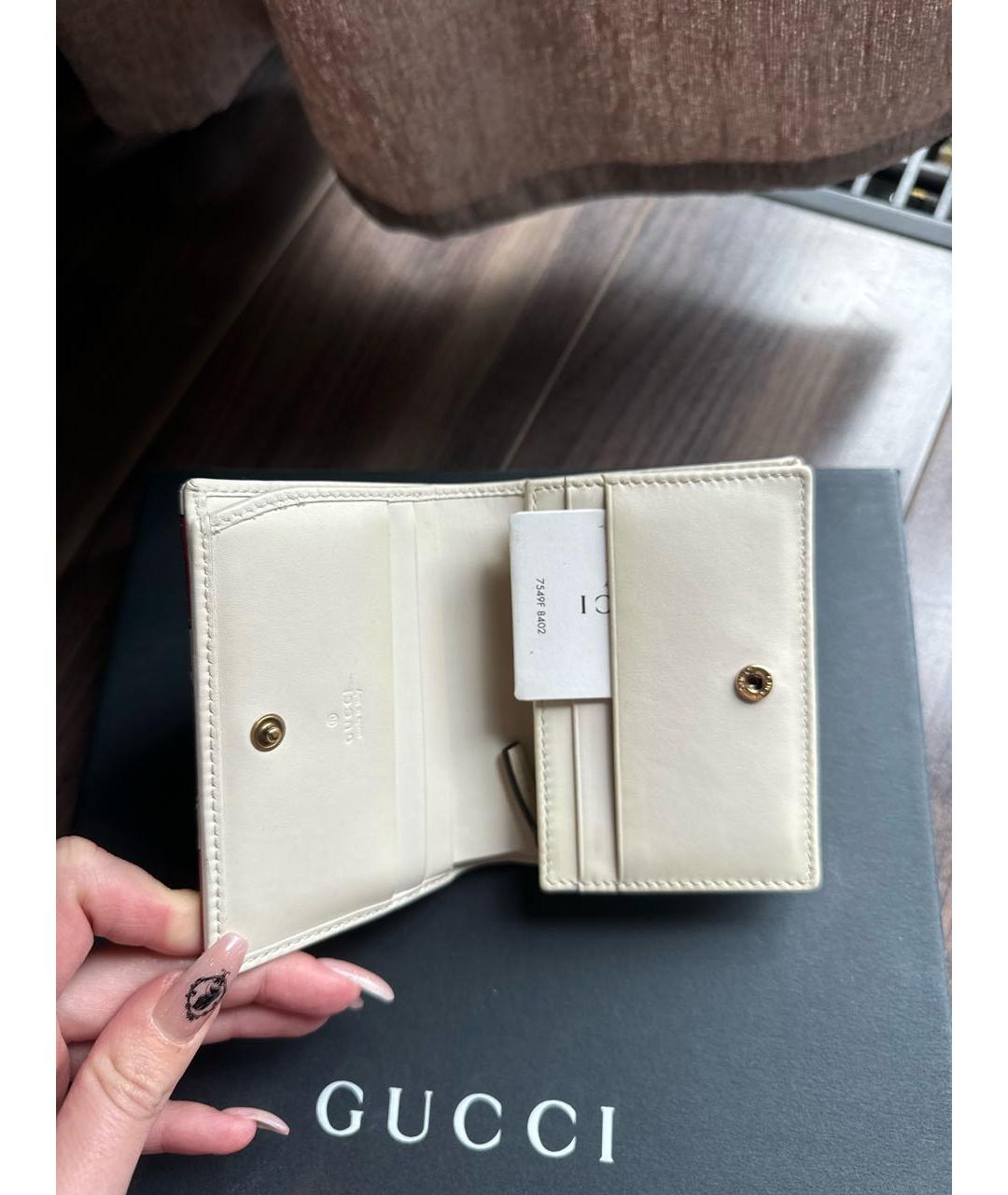 GUCCI Мульти кожаный кошелек, фото 4