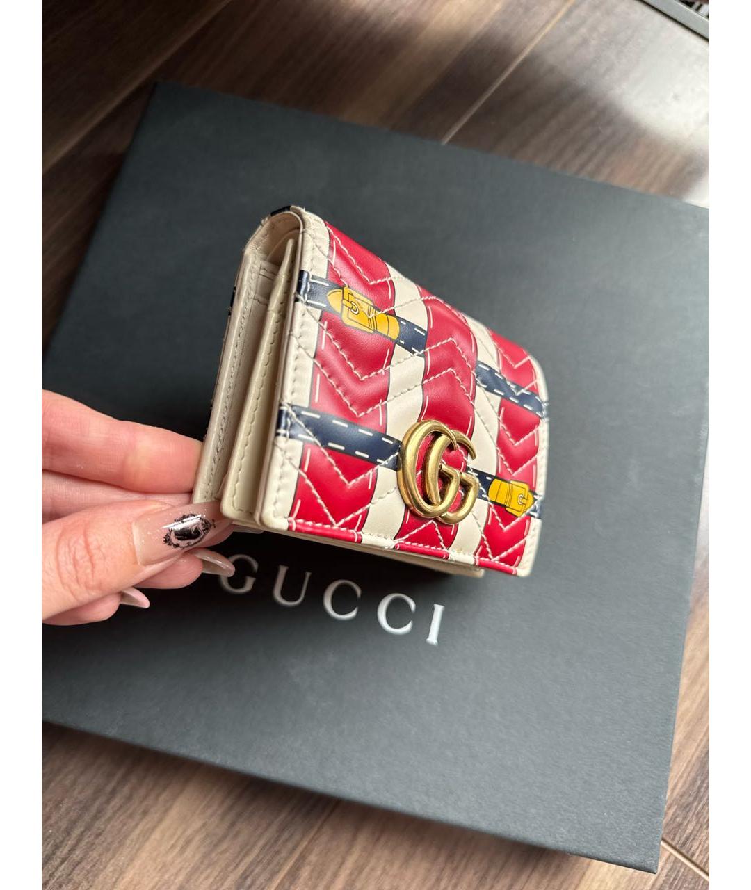GUCCI Мульти кожаный кошелек, фото 2