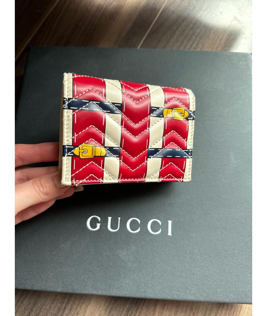 GUCCI Мульти кожаный кошелек, фото 3
