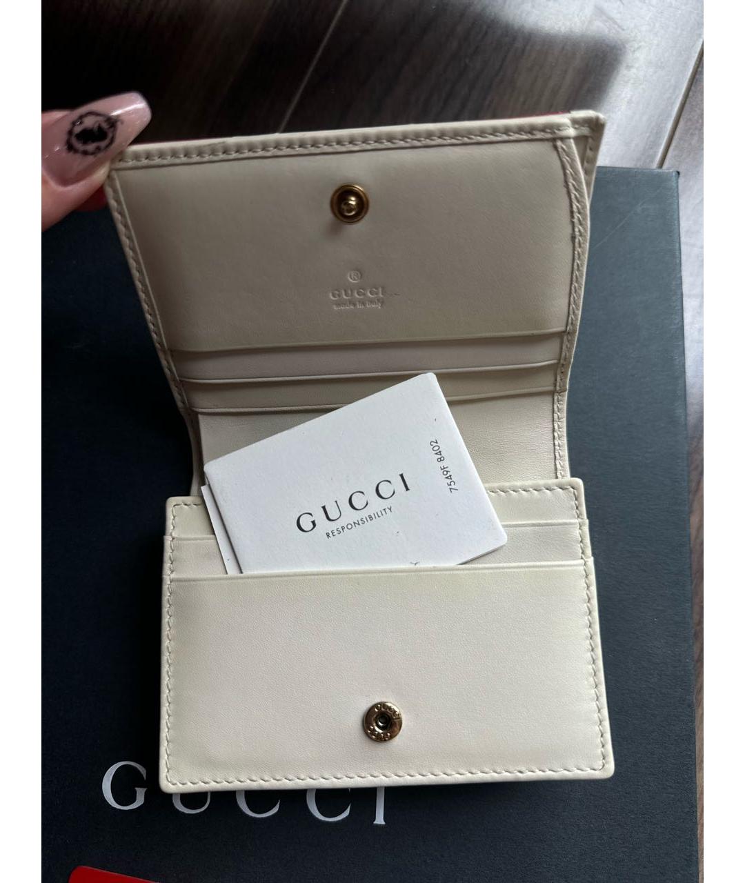 GUCCI Мульти кожаный кошелек, фото 6