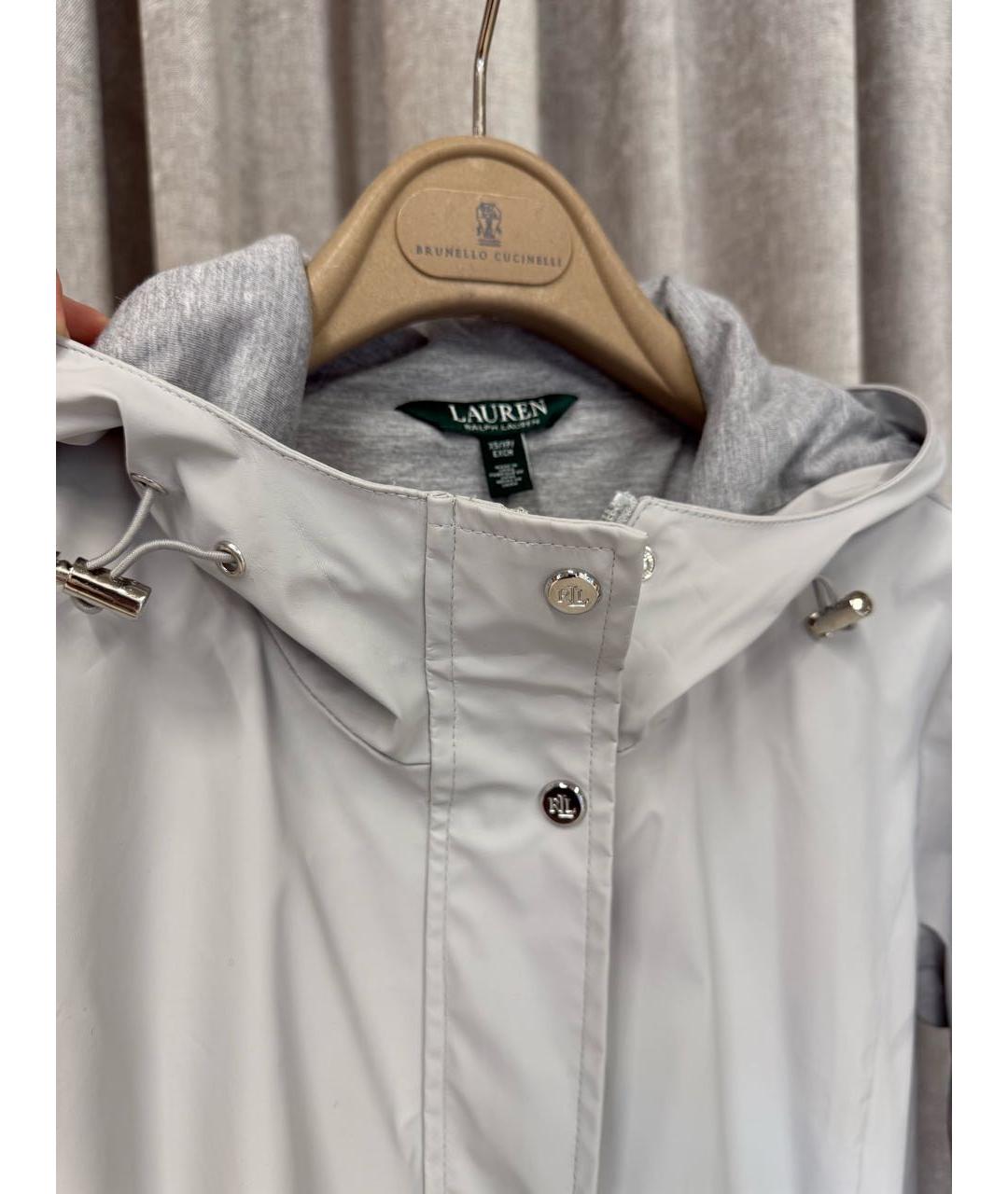 RALPH LAUREN Серый тренч/плащ, фото 4
