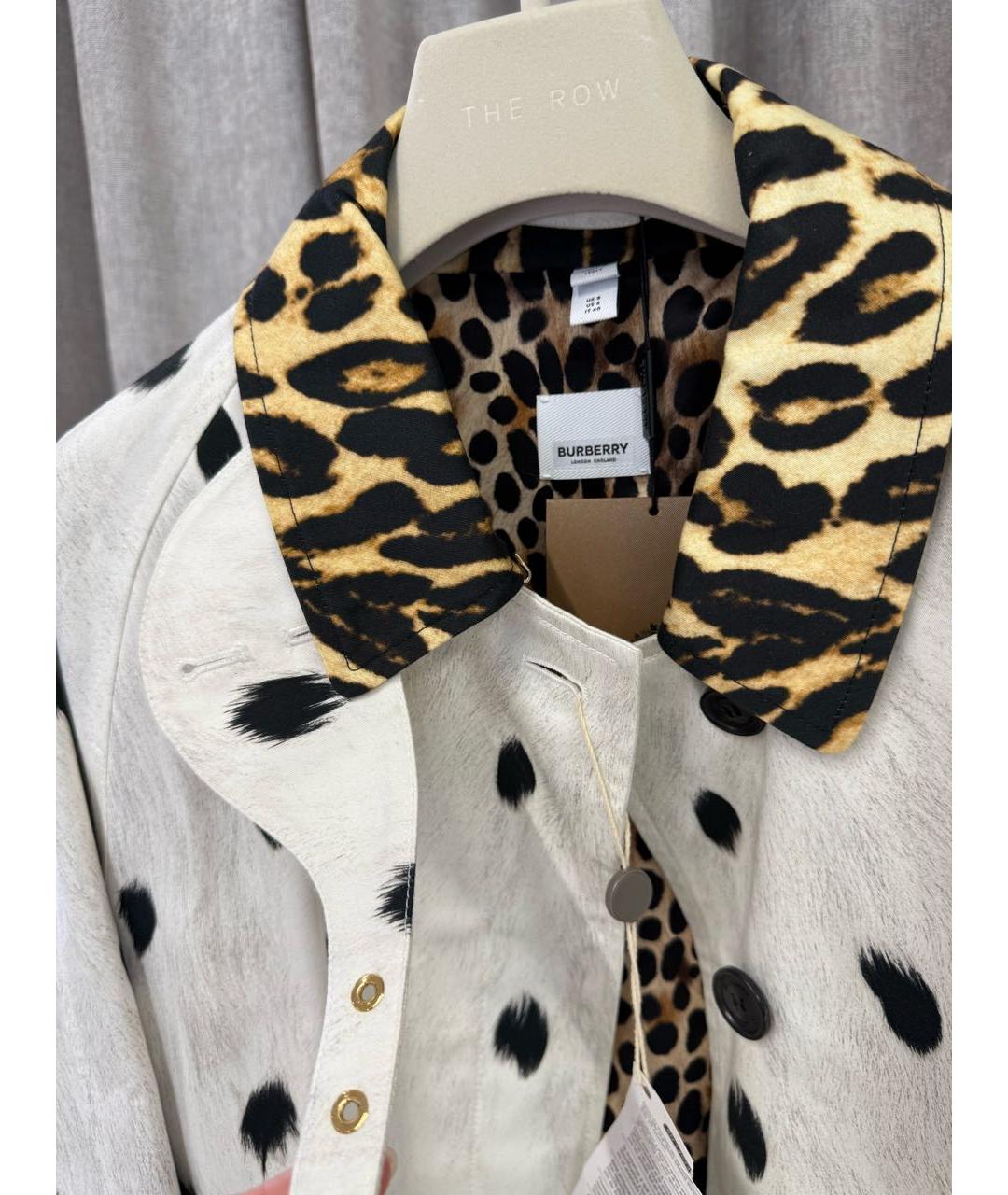 BURBERRY Белый тренч/плащ, фото 4