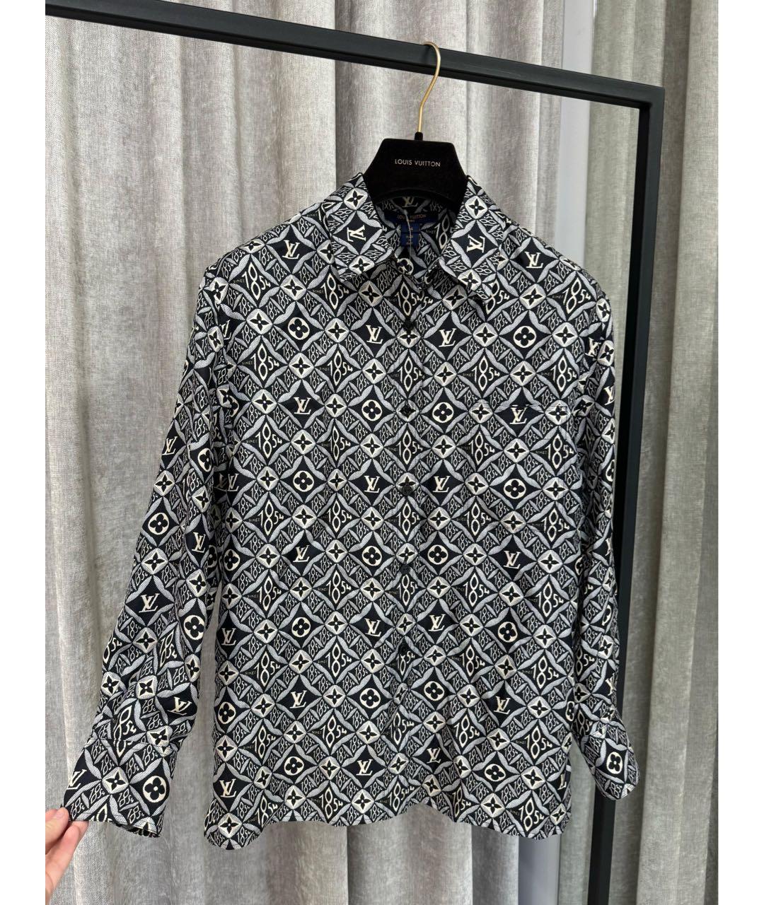 LOUIS VUITTON Темно-синяя блузы, фото 5