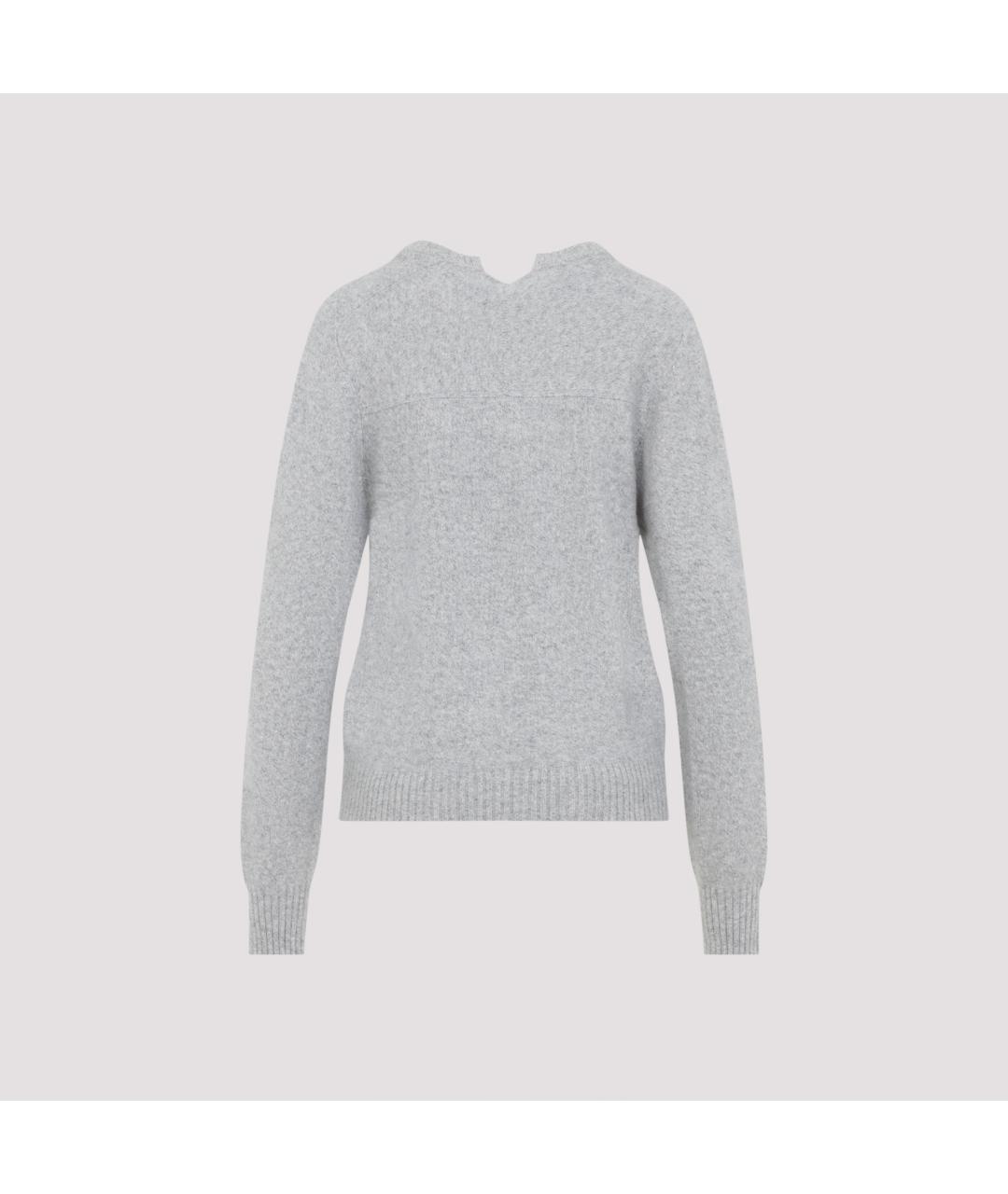 Carven Серый кашемировый джемпер / свитер, фото 4
