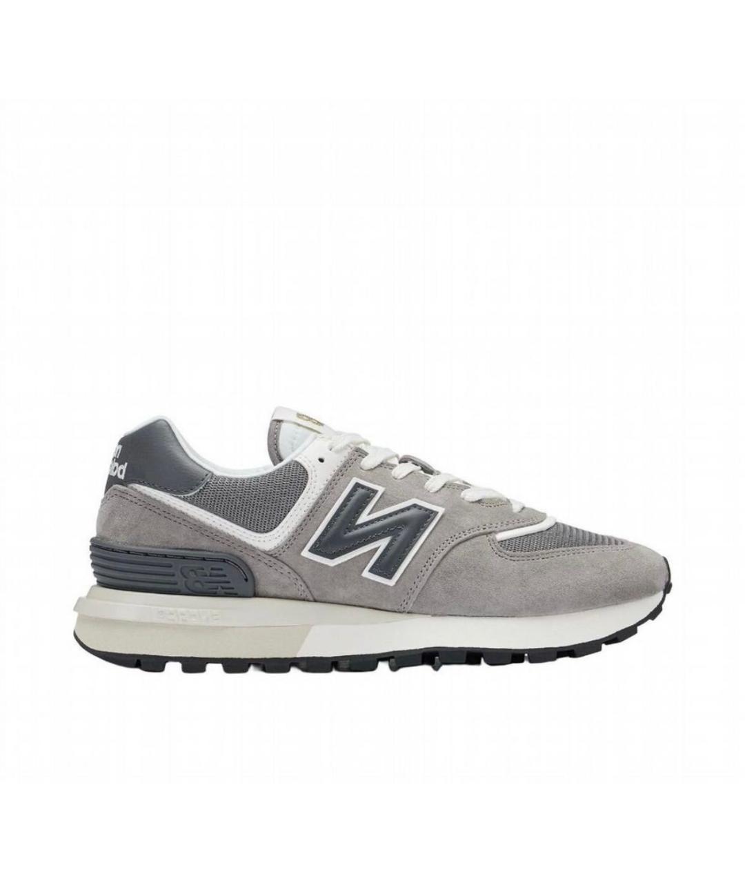 NEW BALANCE Бежевые замшевые низкие кроссовки / кеды, фото 9