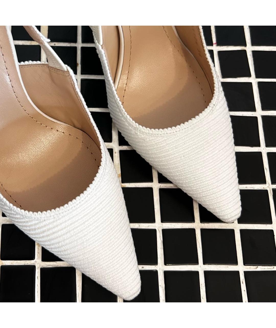 CHRISTIAN DIOR Белые туфли, фото 2