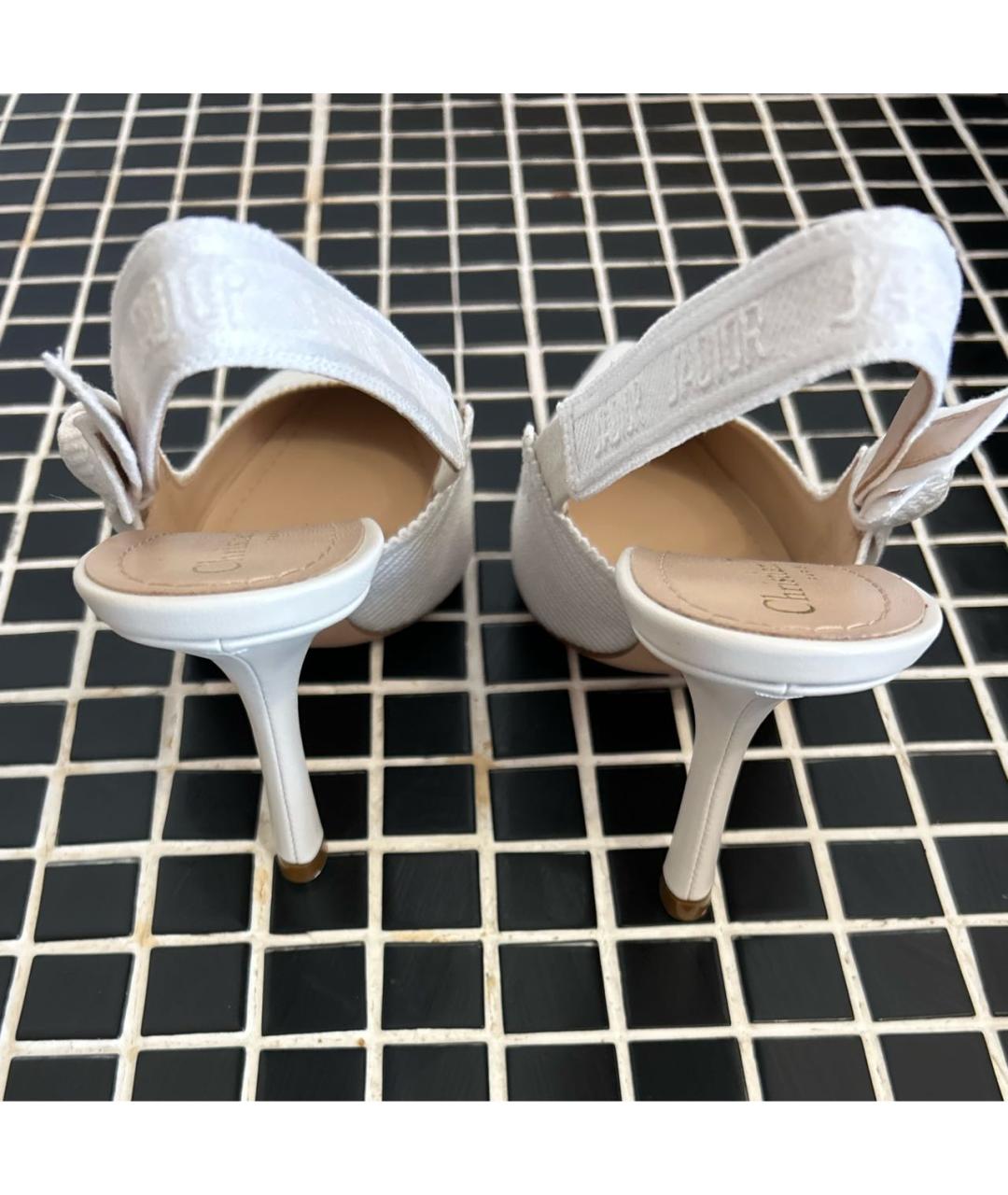 CHRISTIAN DIOR Белые туфли, фото 3