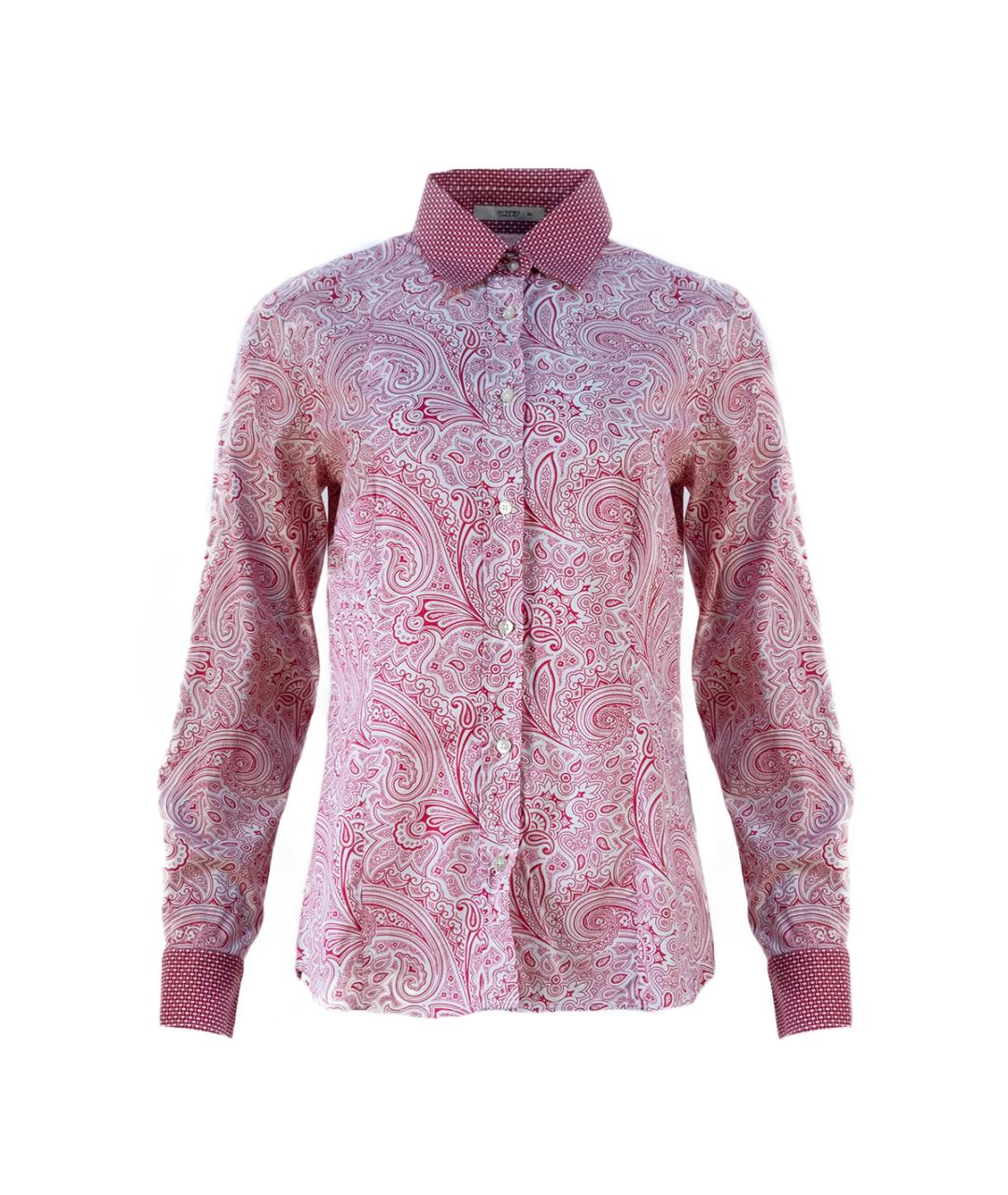ETRO Красная хлопковая рубашка, фото 6