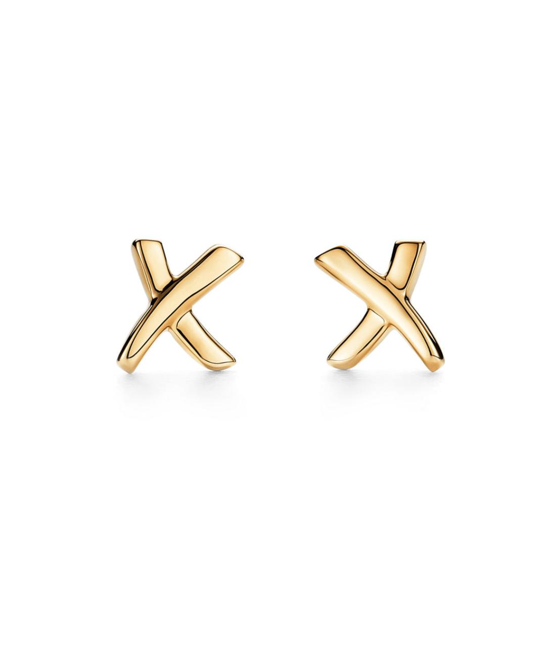TIFFANY&CO Золотые серьги из желтого золота, фото 6