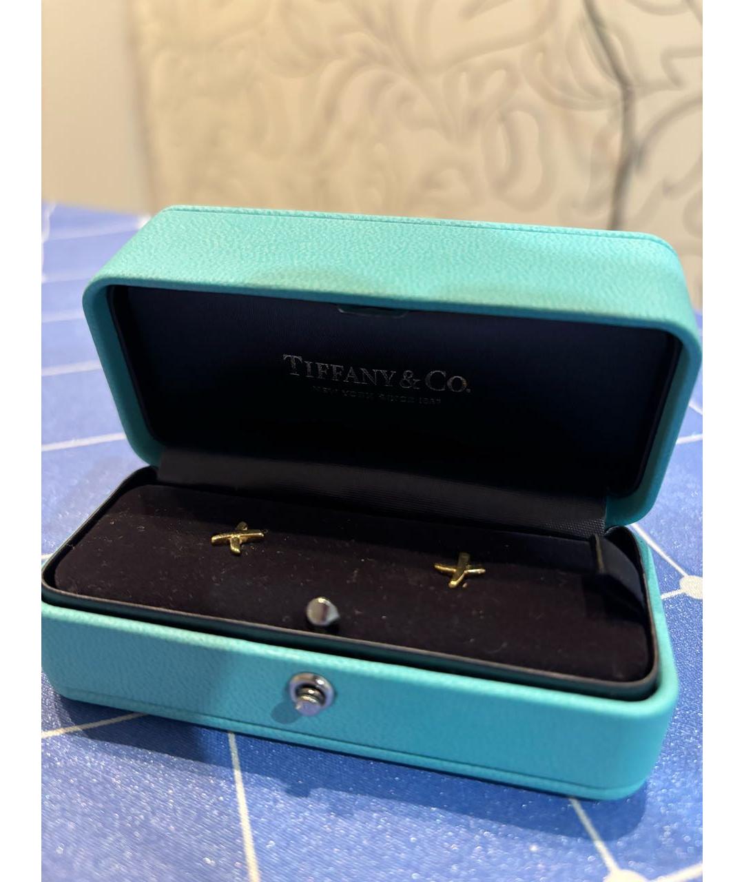 TIFFANY&CO Золотые серьги из желтого золота, фото 3