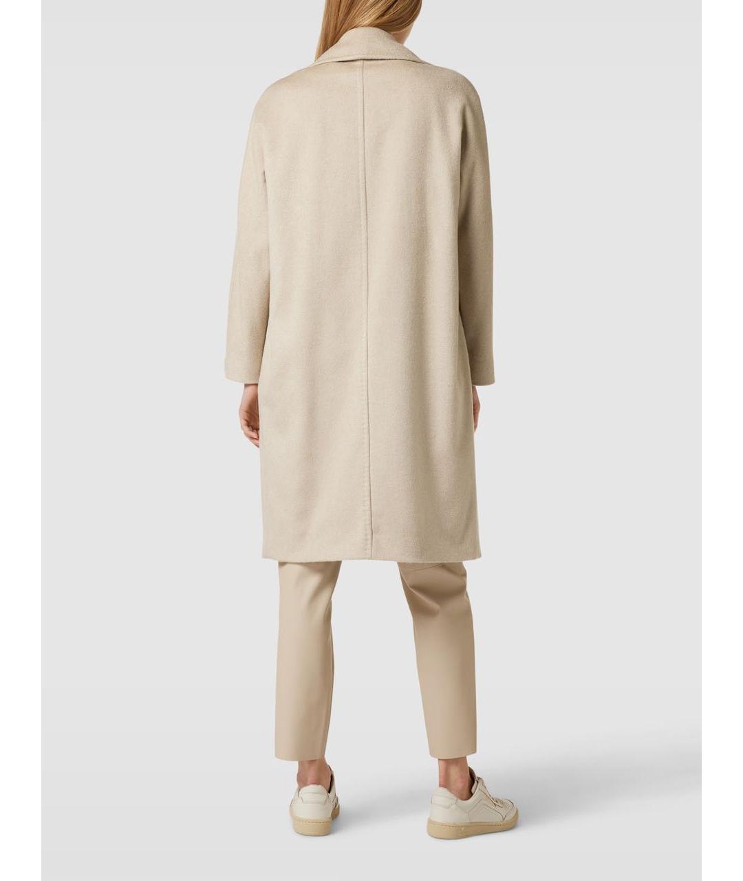 MAX MARA STUDIO Бежевое кашемировое пальто, фото 2