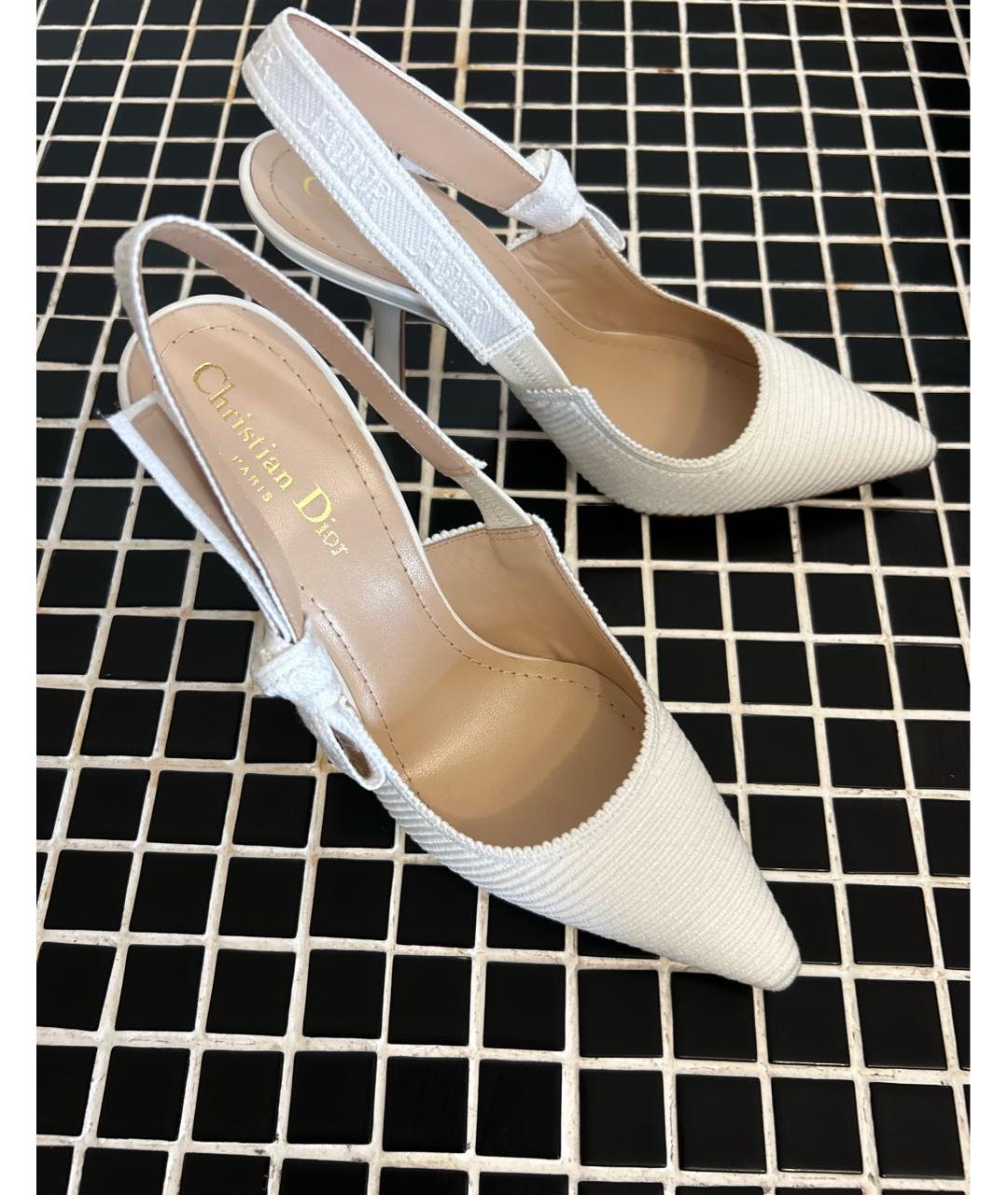 CHRISTIAN DIOR Белые туфли, фото 2