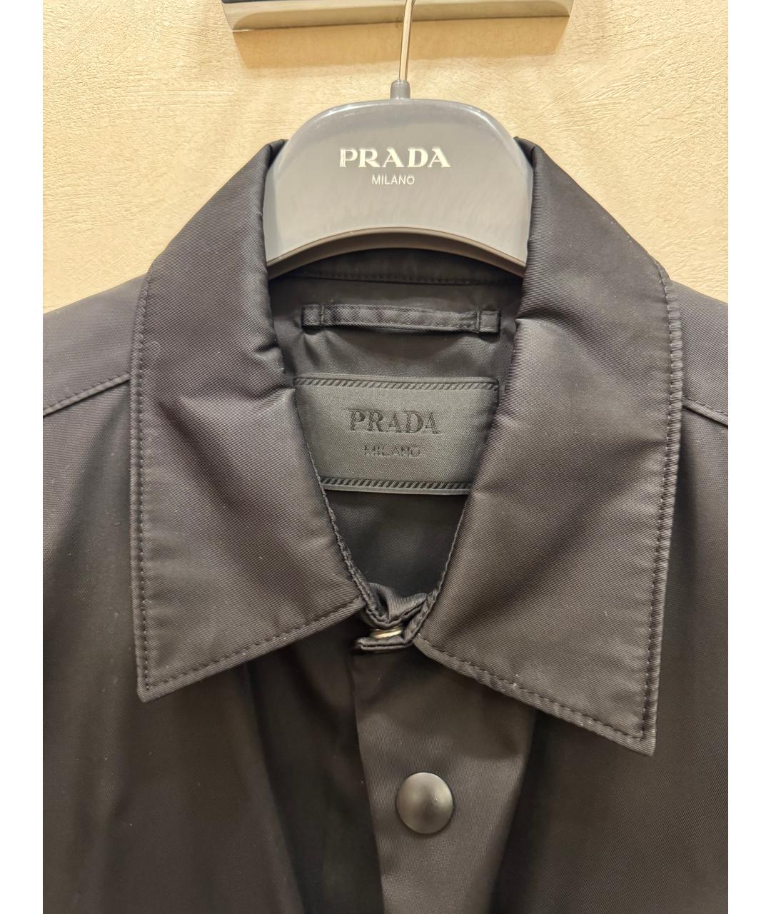 PRADA Черная куртка, фото 2