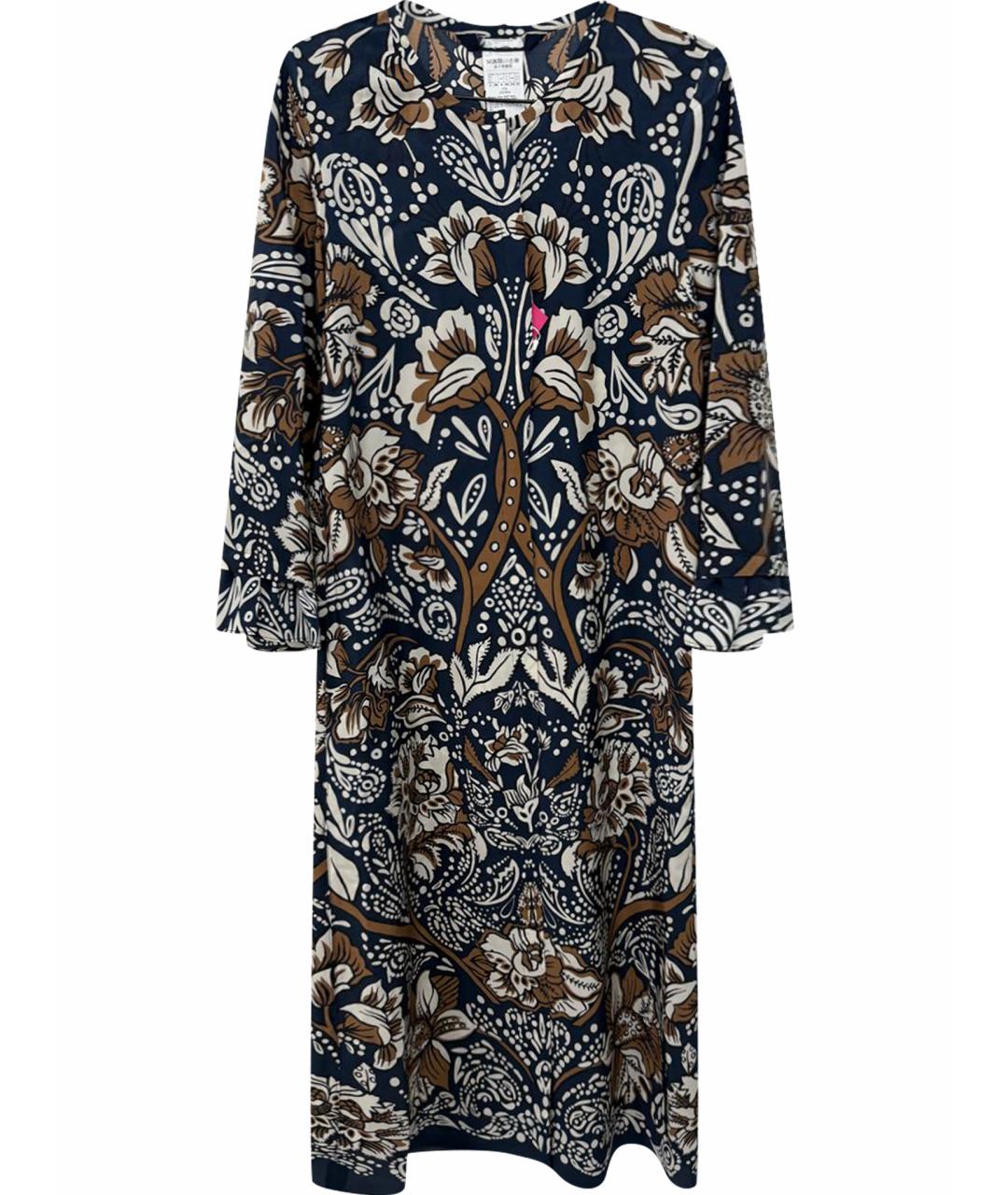 'S MAX MARA Мульти шелковое повседневное платье, фото 1