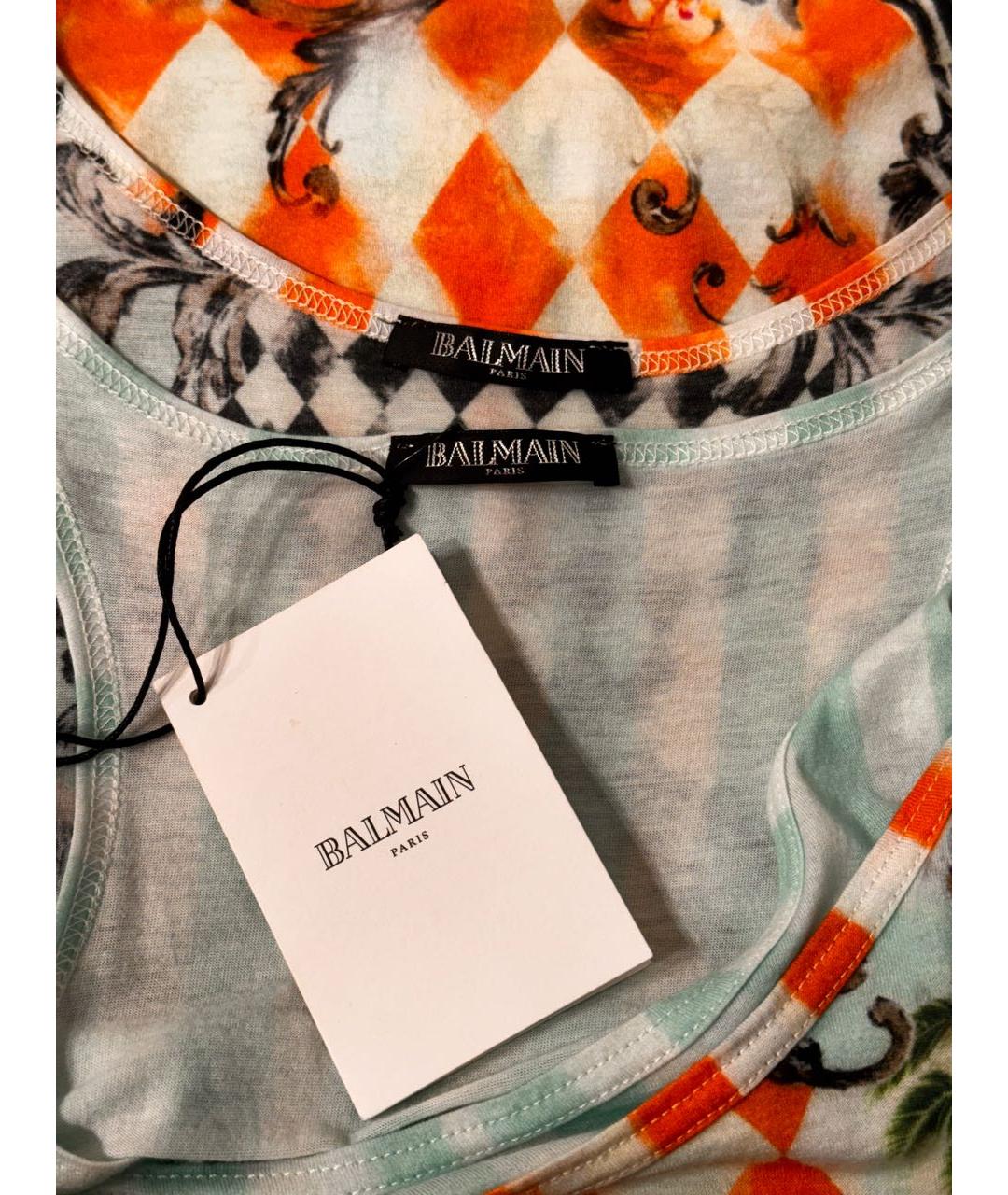 BALMAIN Мульти хлопковая майка, фото 4