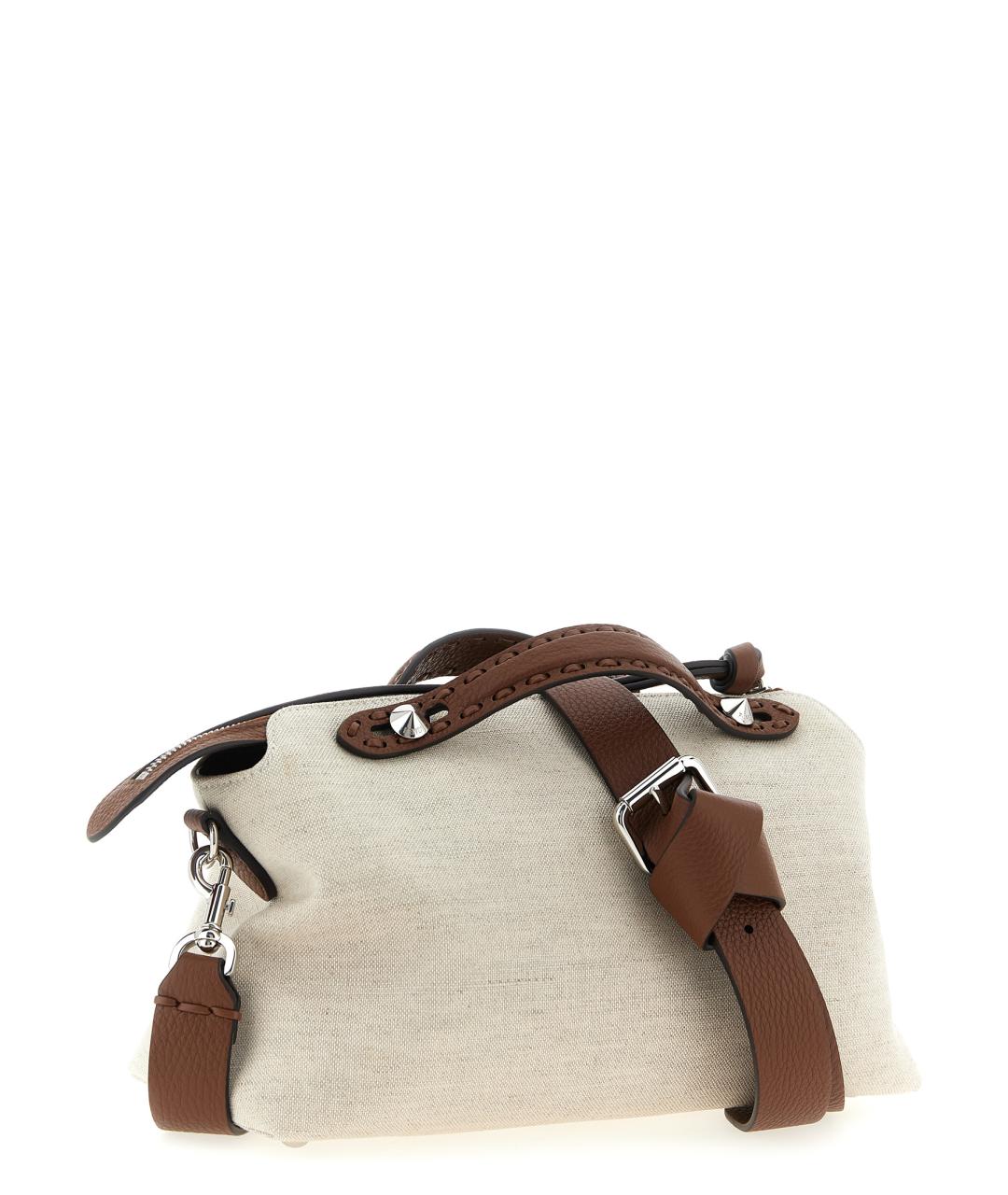FENDI Бежевая сумка тоут, фото 2