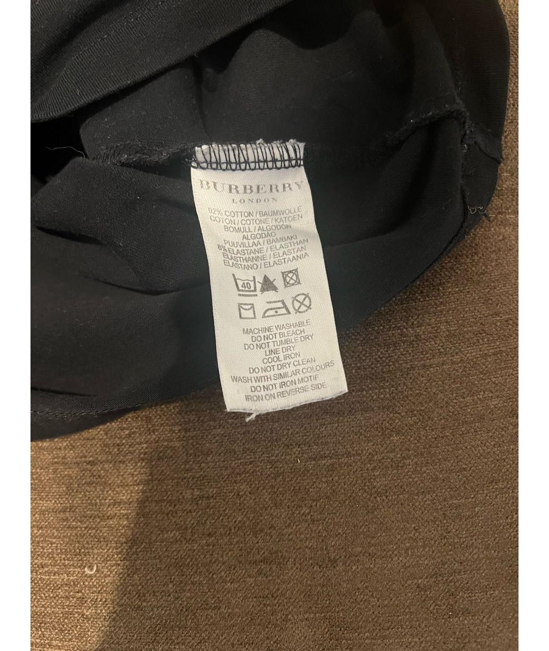 BURBERRY Черный джемпер / свитер, фото 4