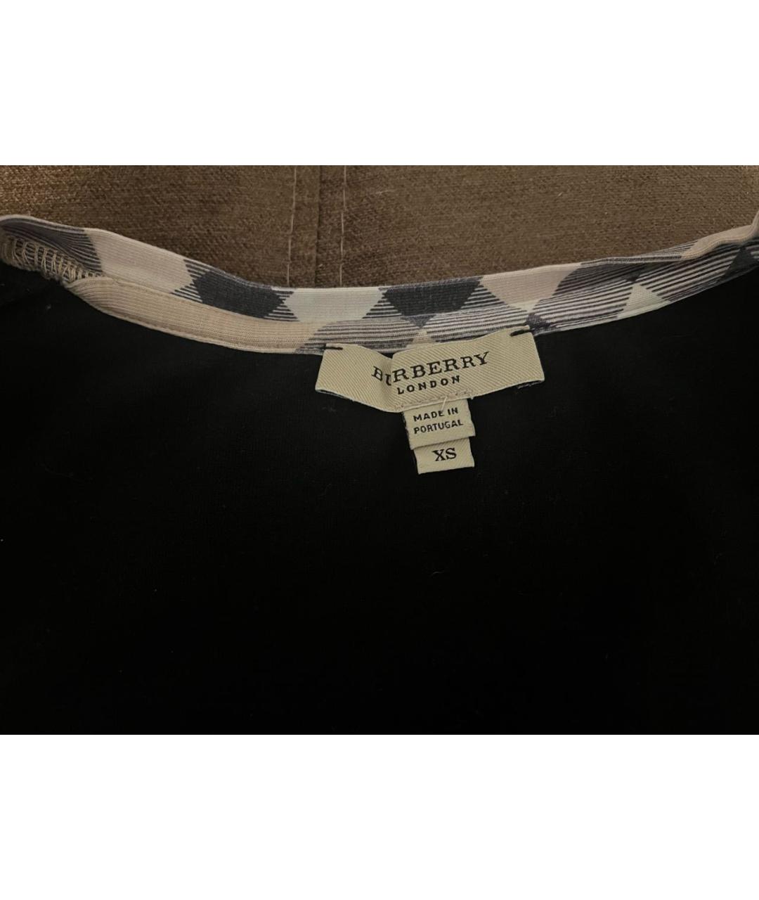 BURBERRY Черный джемпер / свитер, фото 3