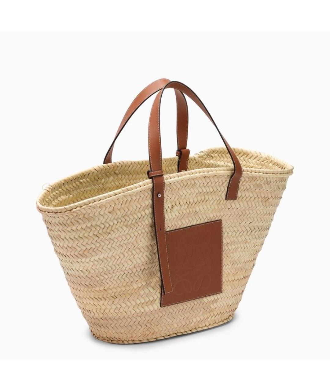 LOEWE Бежевая сумка тоут, фото 2