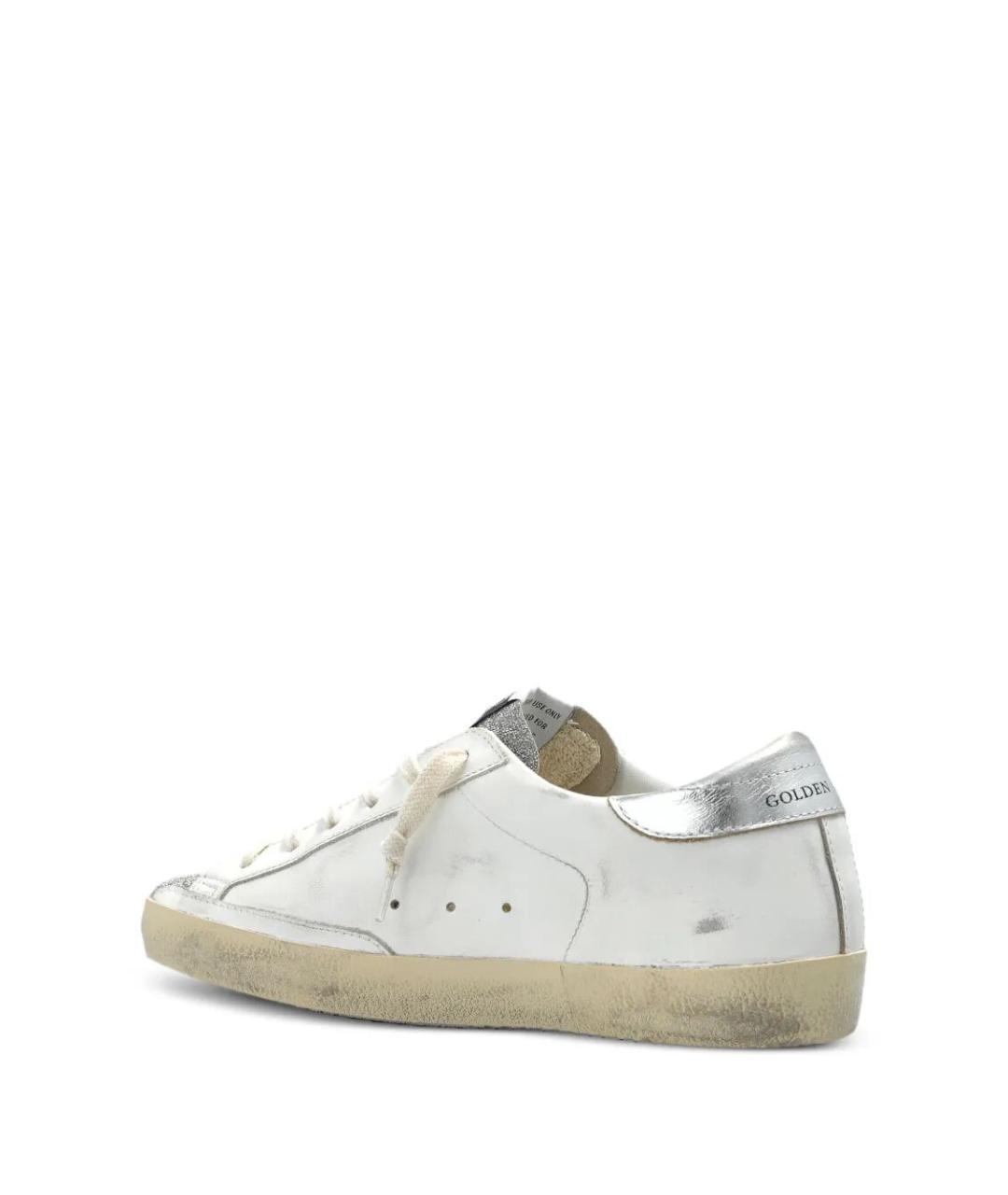 GOLDEN GOOSE DELUXE BRAND Белые кожаные кеды, фото 5