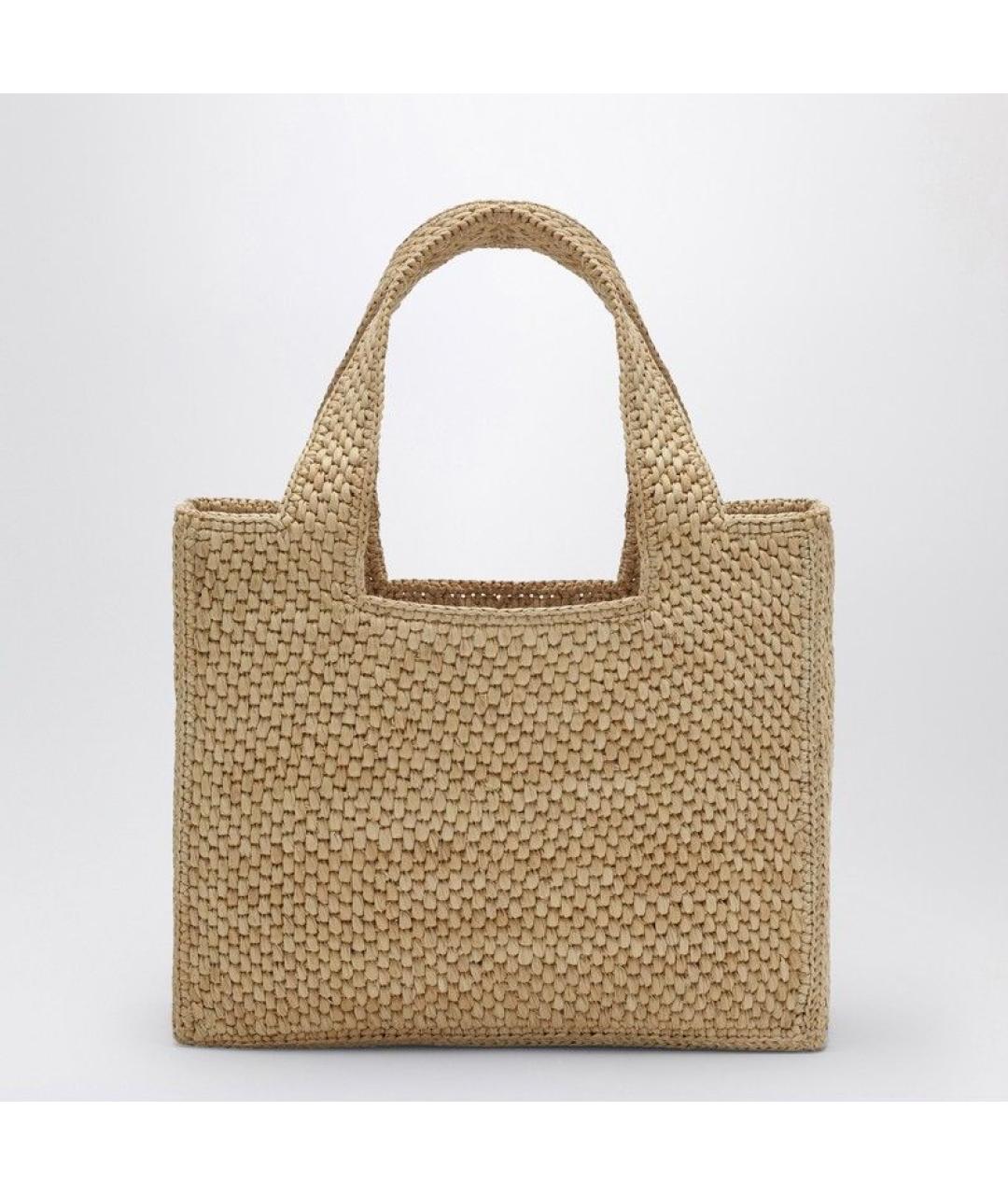 LOEWE Бежевая сумка тоут, фото 3