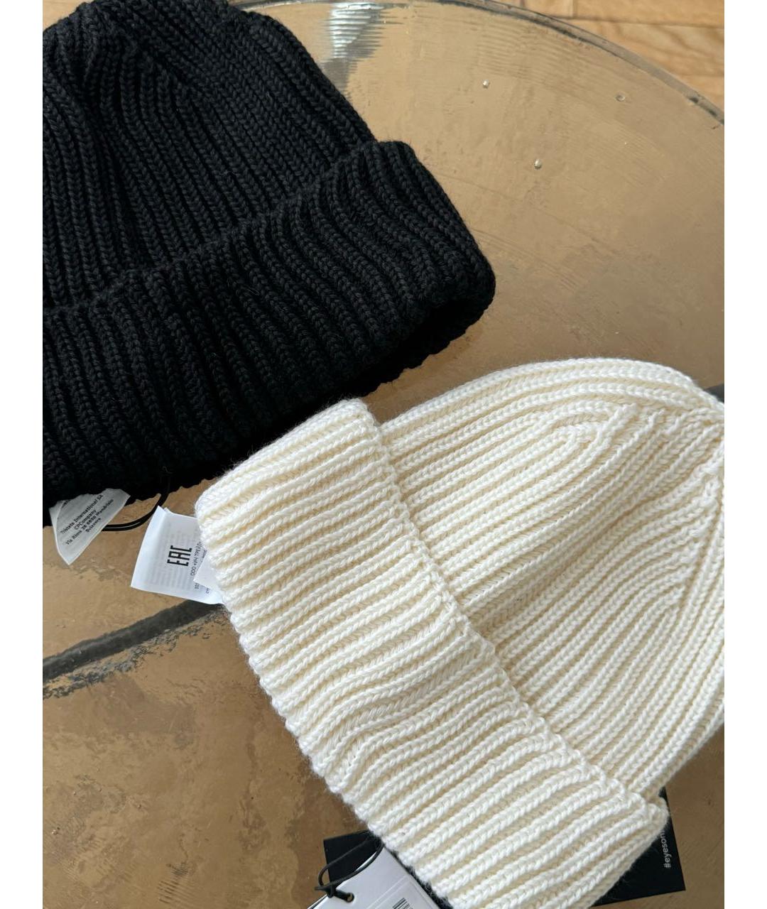 CP COMPANY Черная шерстяная шапка, фото 7